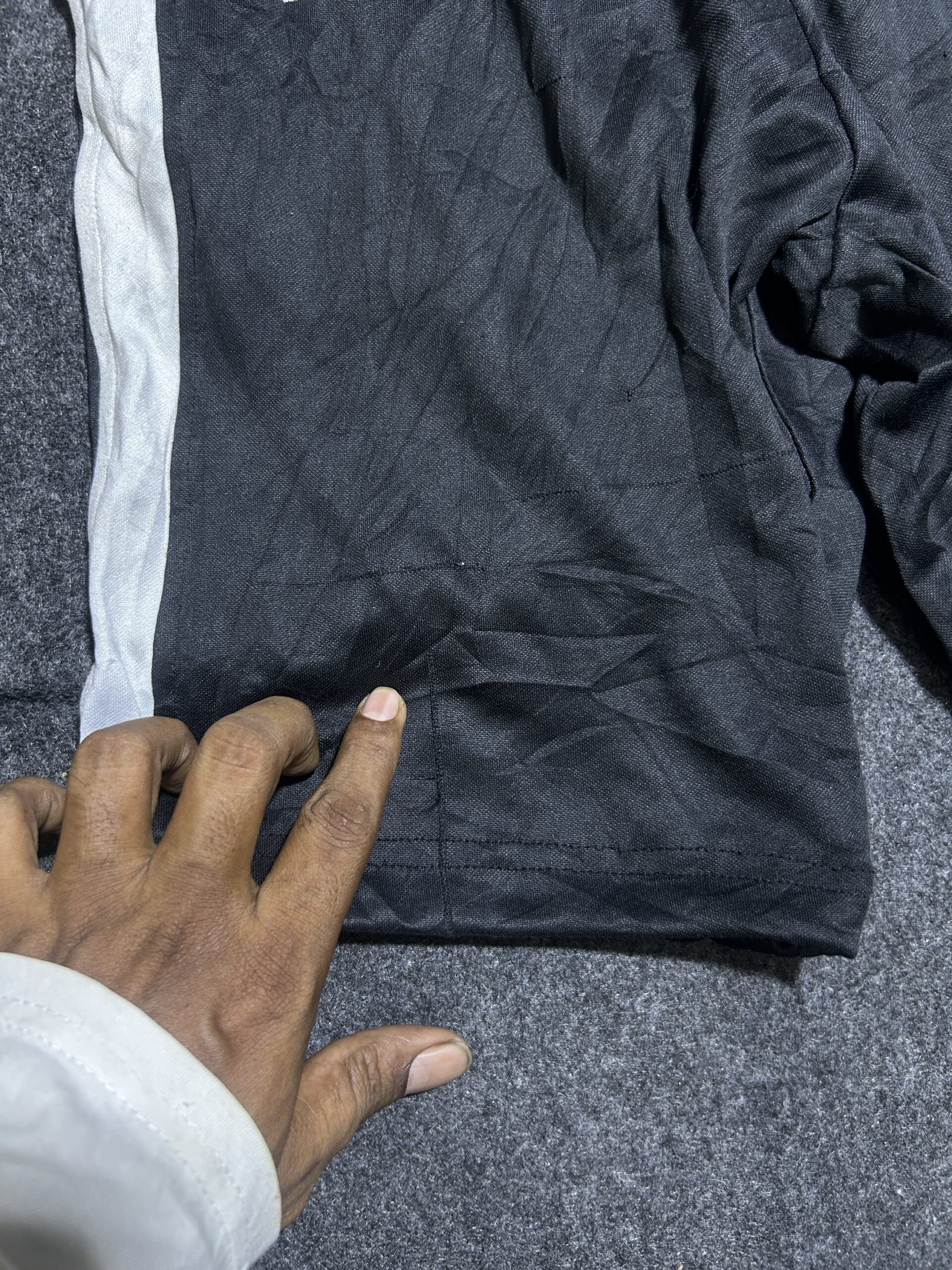 Nike Black Shorts detail view