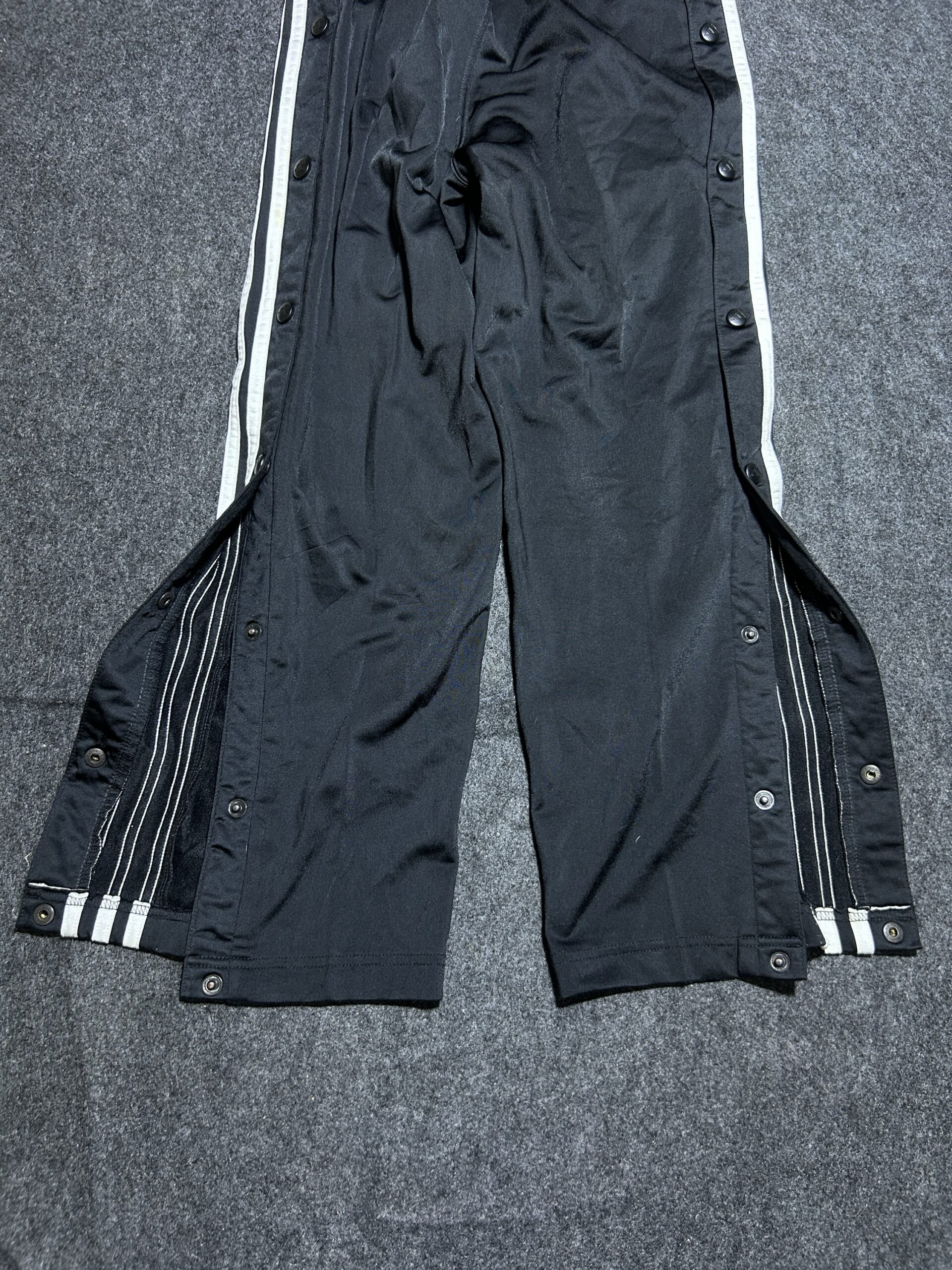 Adidas Black Track Pants back view