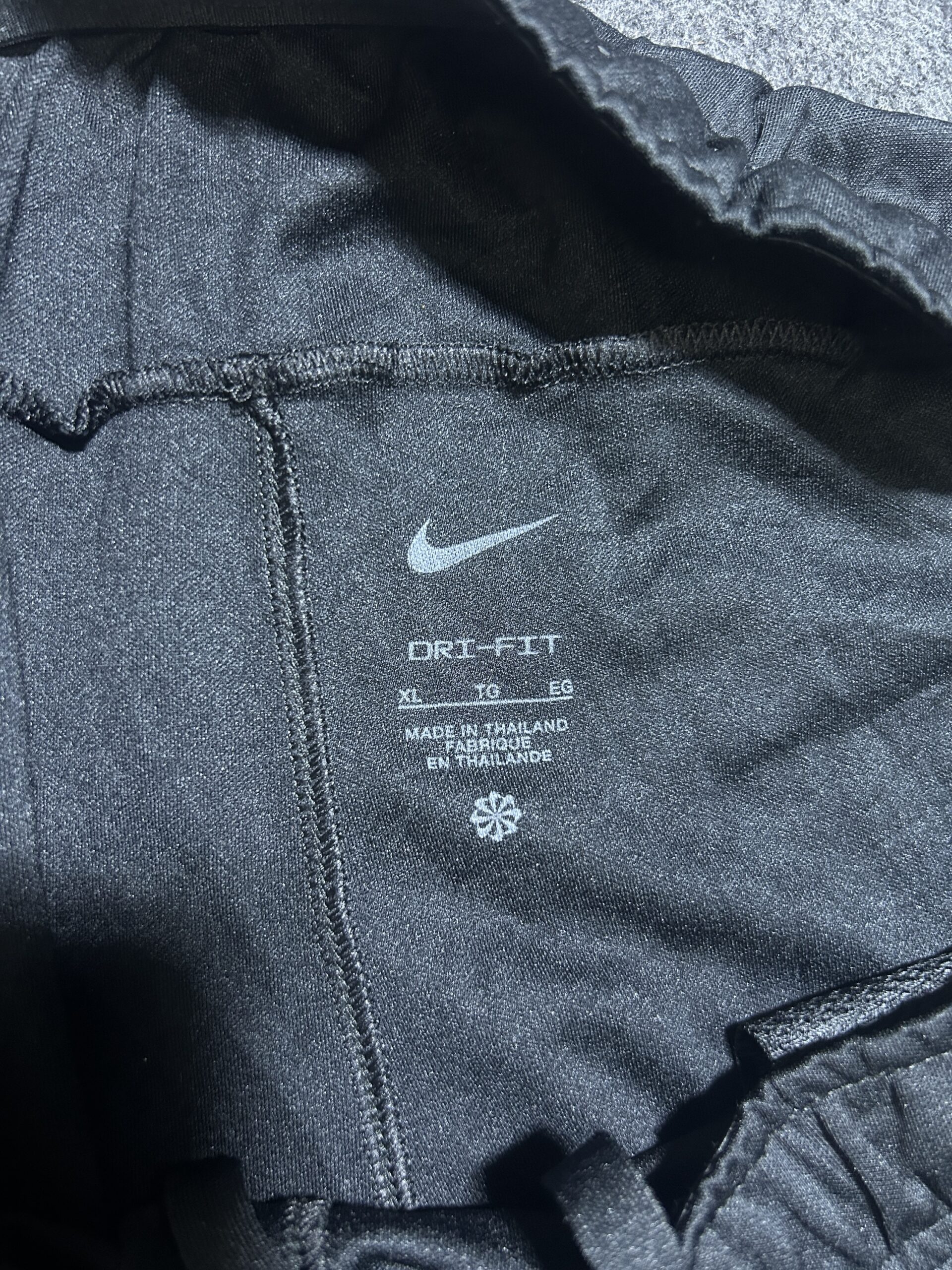 Nike Dri-FIT Black Pants detail view