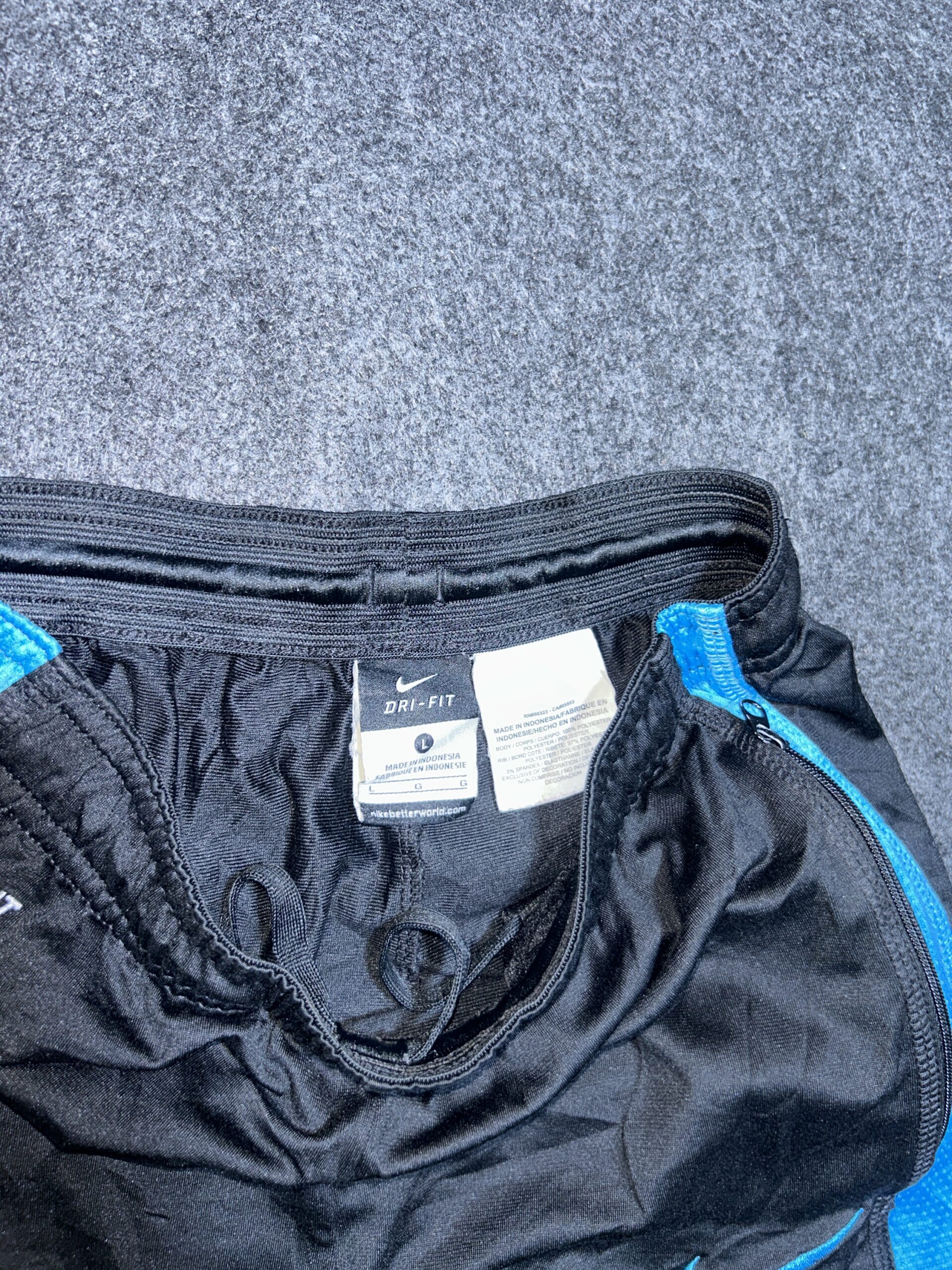 Nike Dri-FIT Black Training Shorts back view
