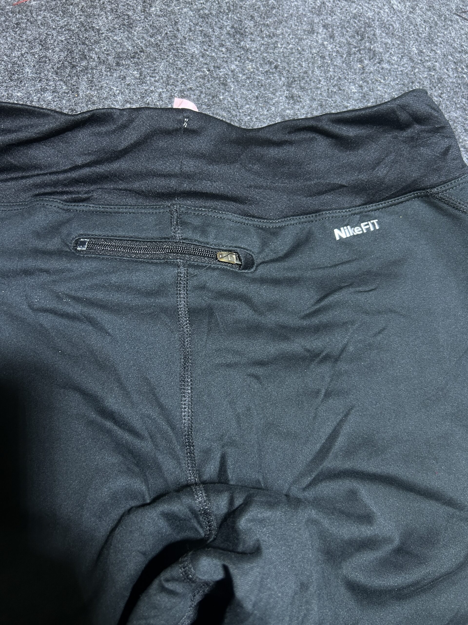 Nike Dri-FIT Black Track Pants detail view