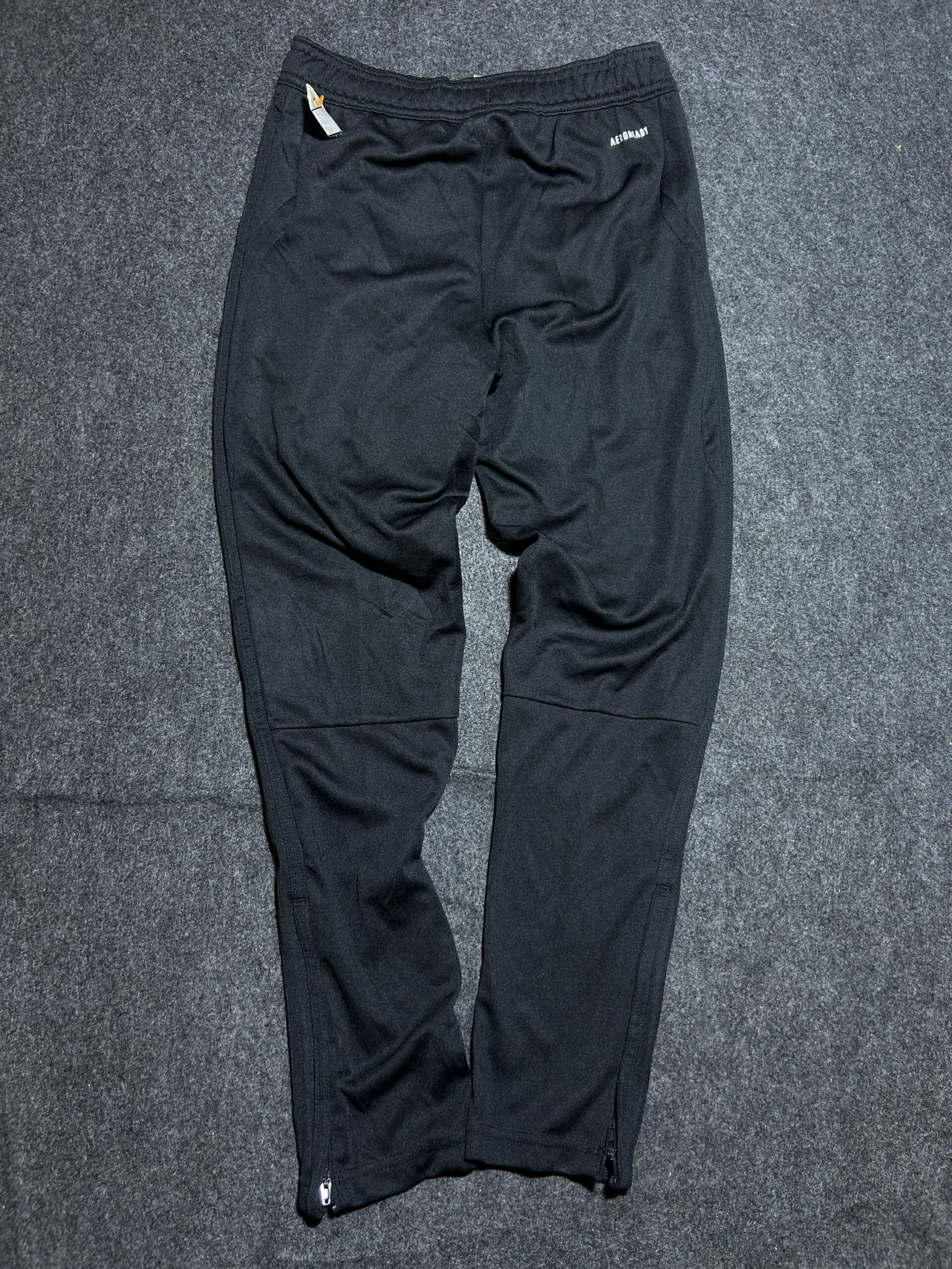 Adidas Black Track Pants detail view