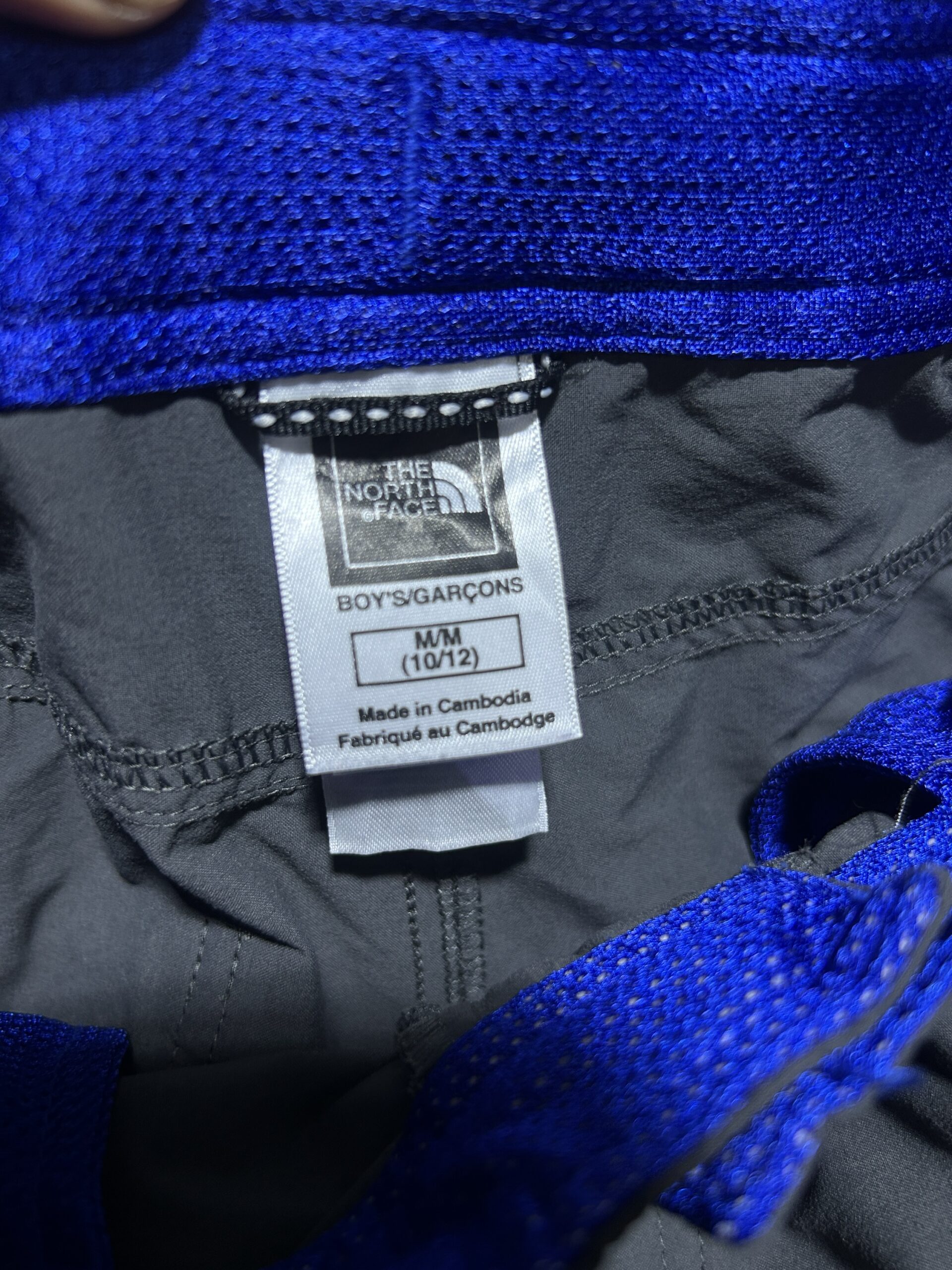 The North Face Grey Pants detail view
