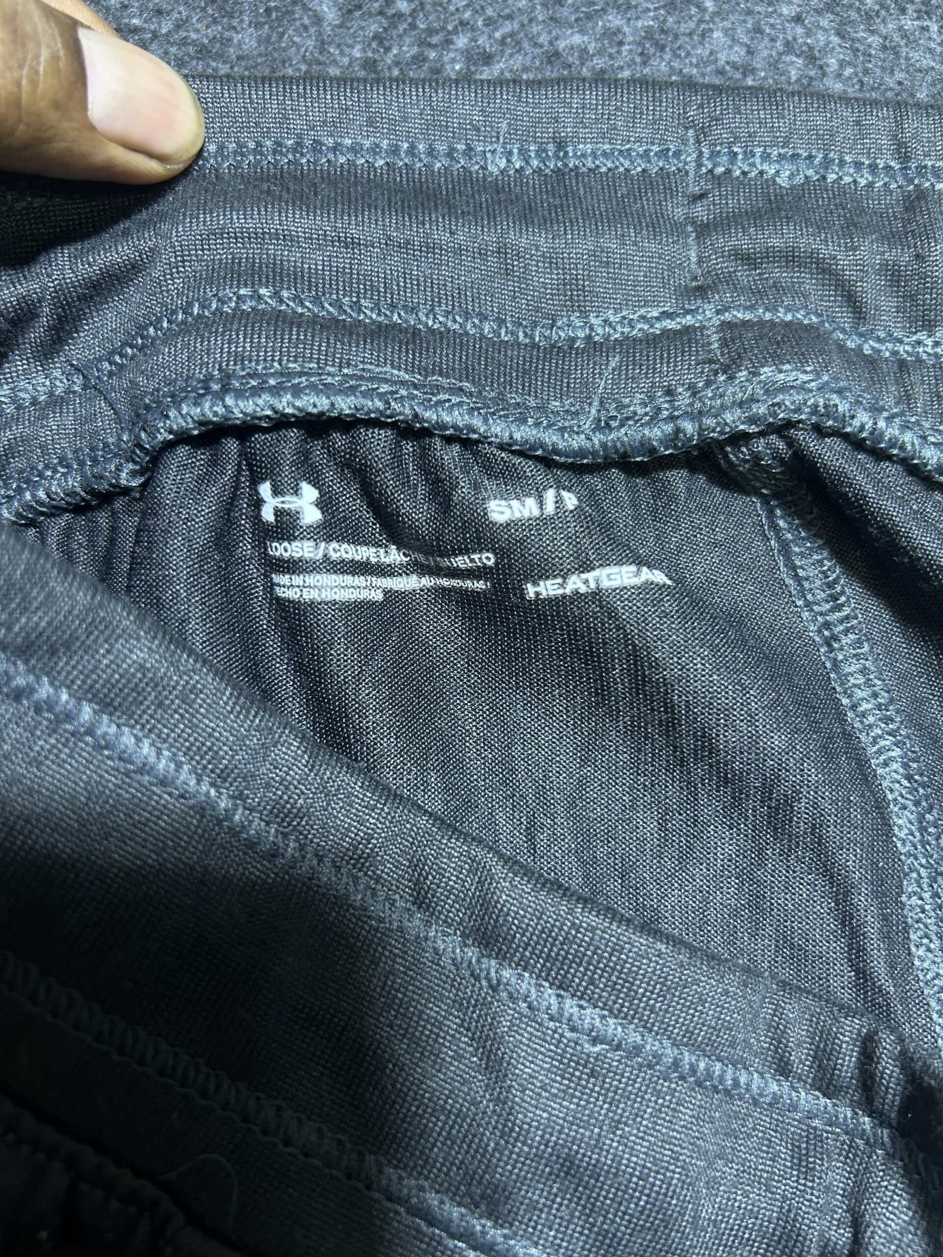 Under Armour Grey Track Pants detail view