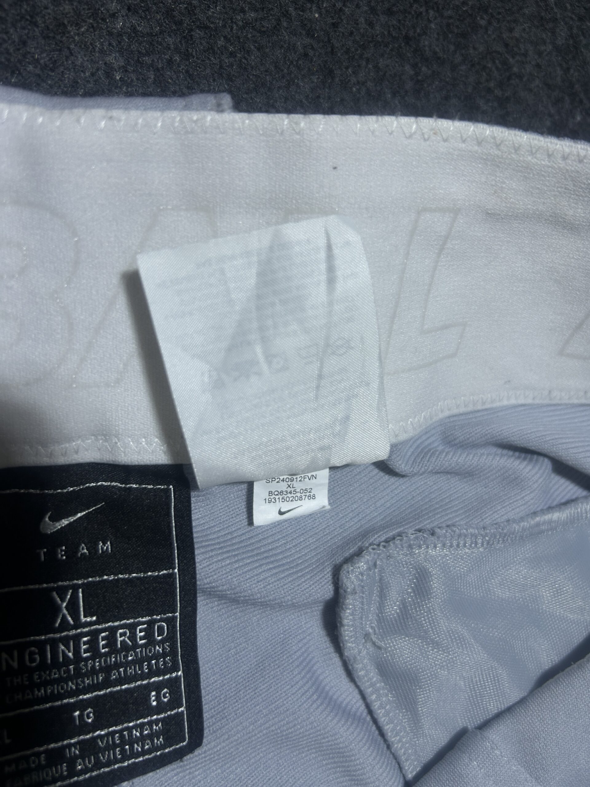 Nike Blue Pants back view