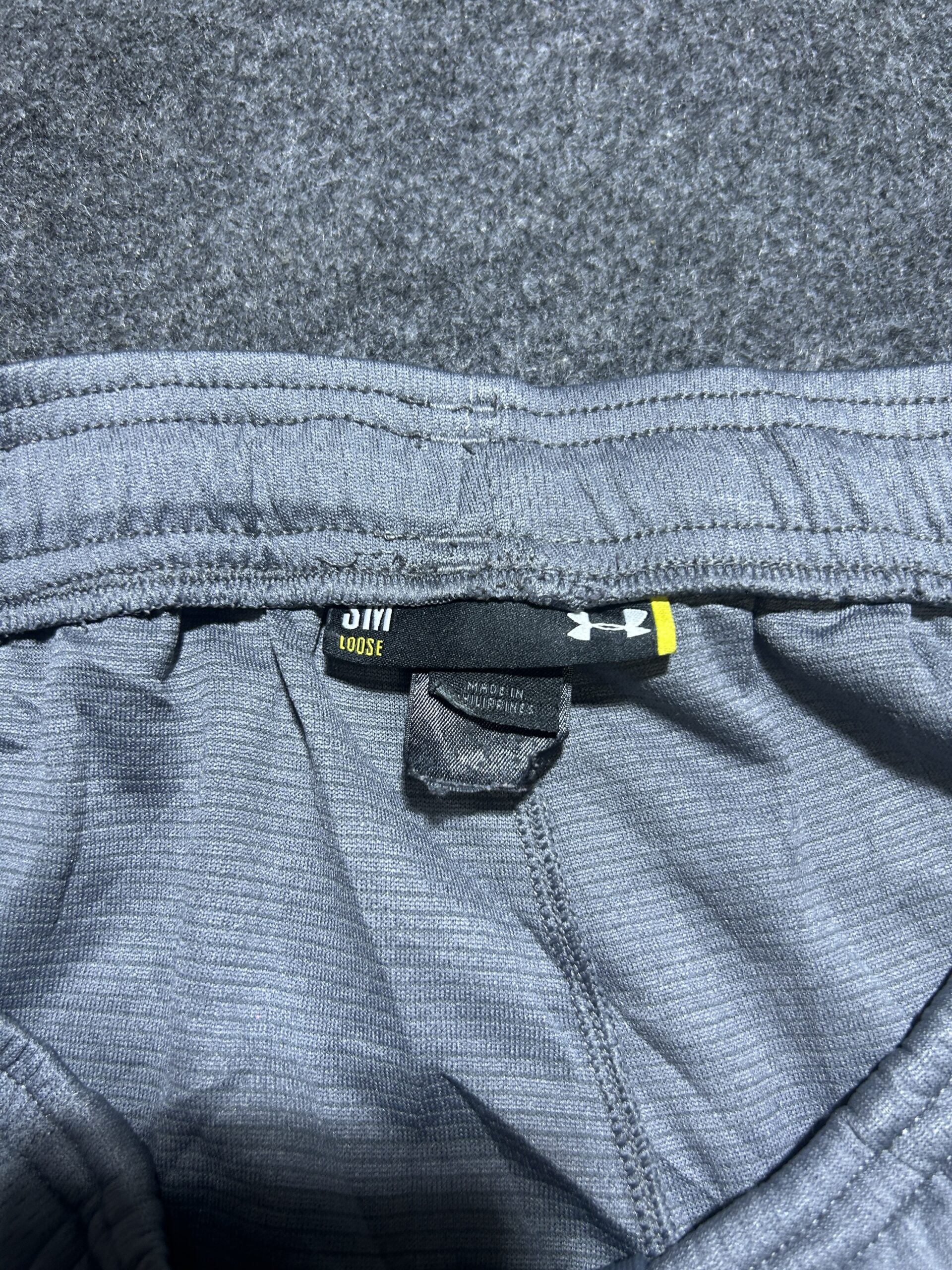Under Armour Grey Track Pants detail view