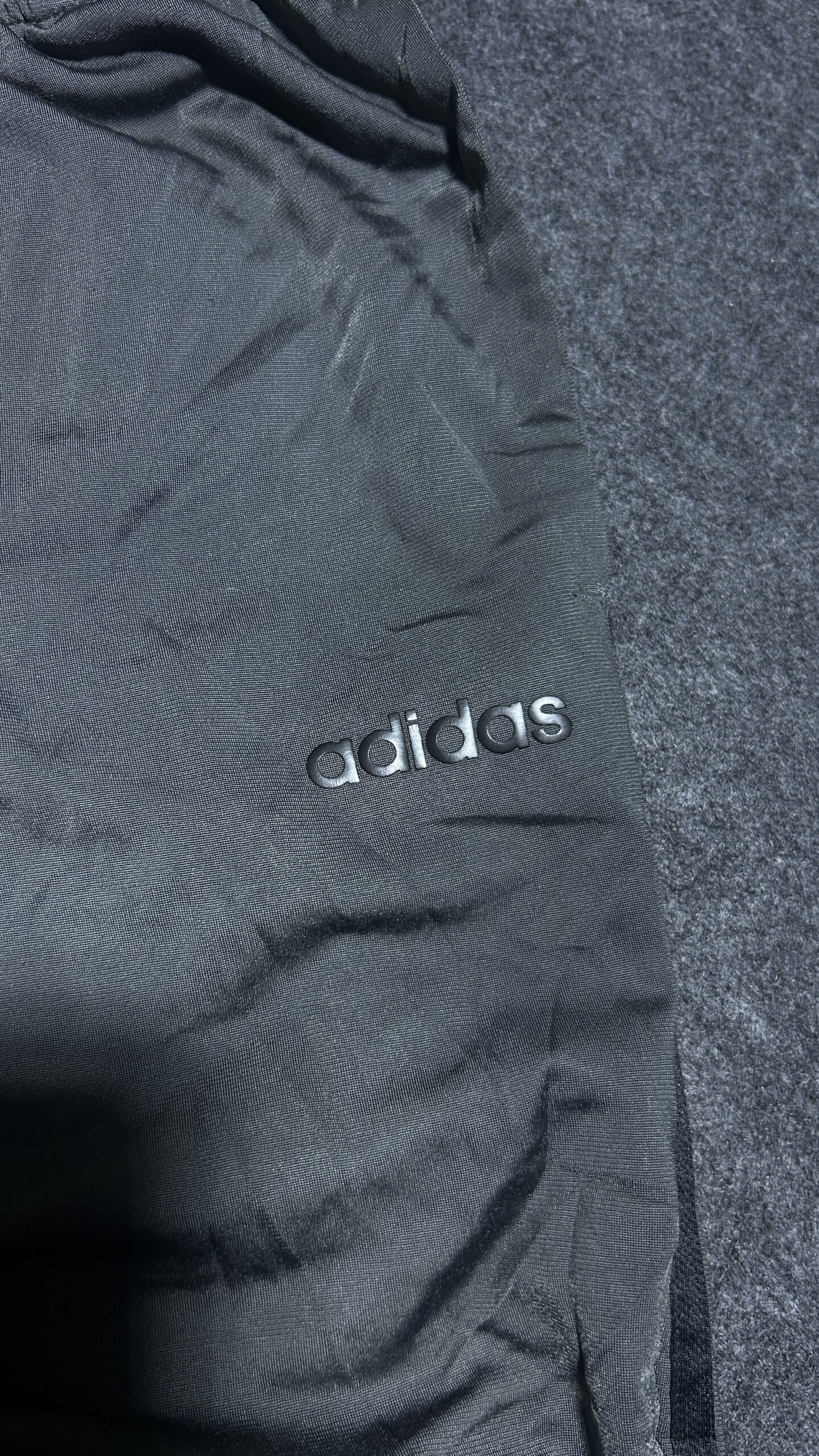 Adidas Grey Track Pants detail view