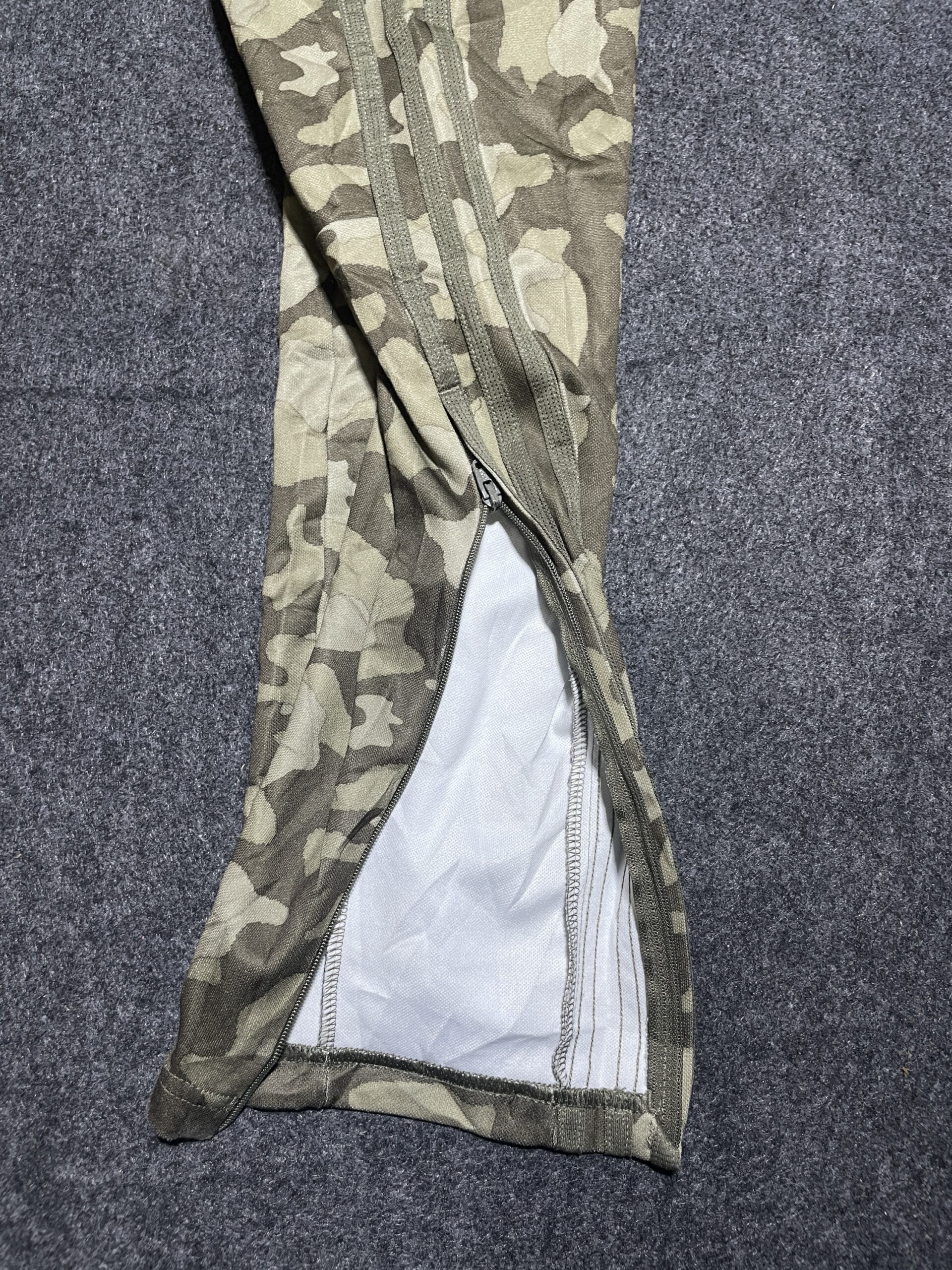 Adidas Olive Track Pants back view