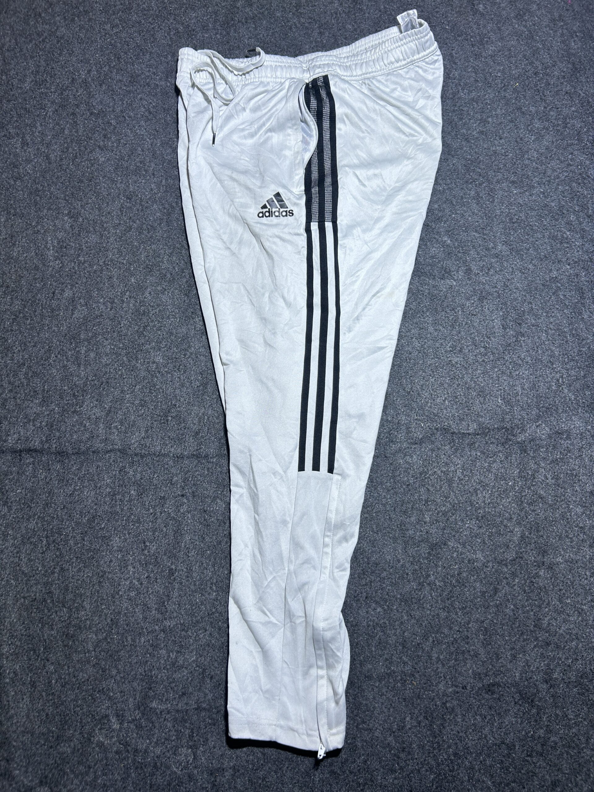 Adidas White Track Pants alternate view