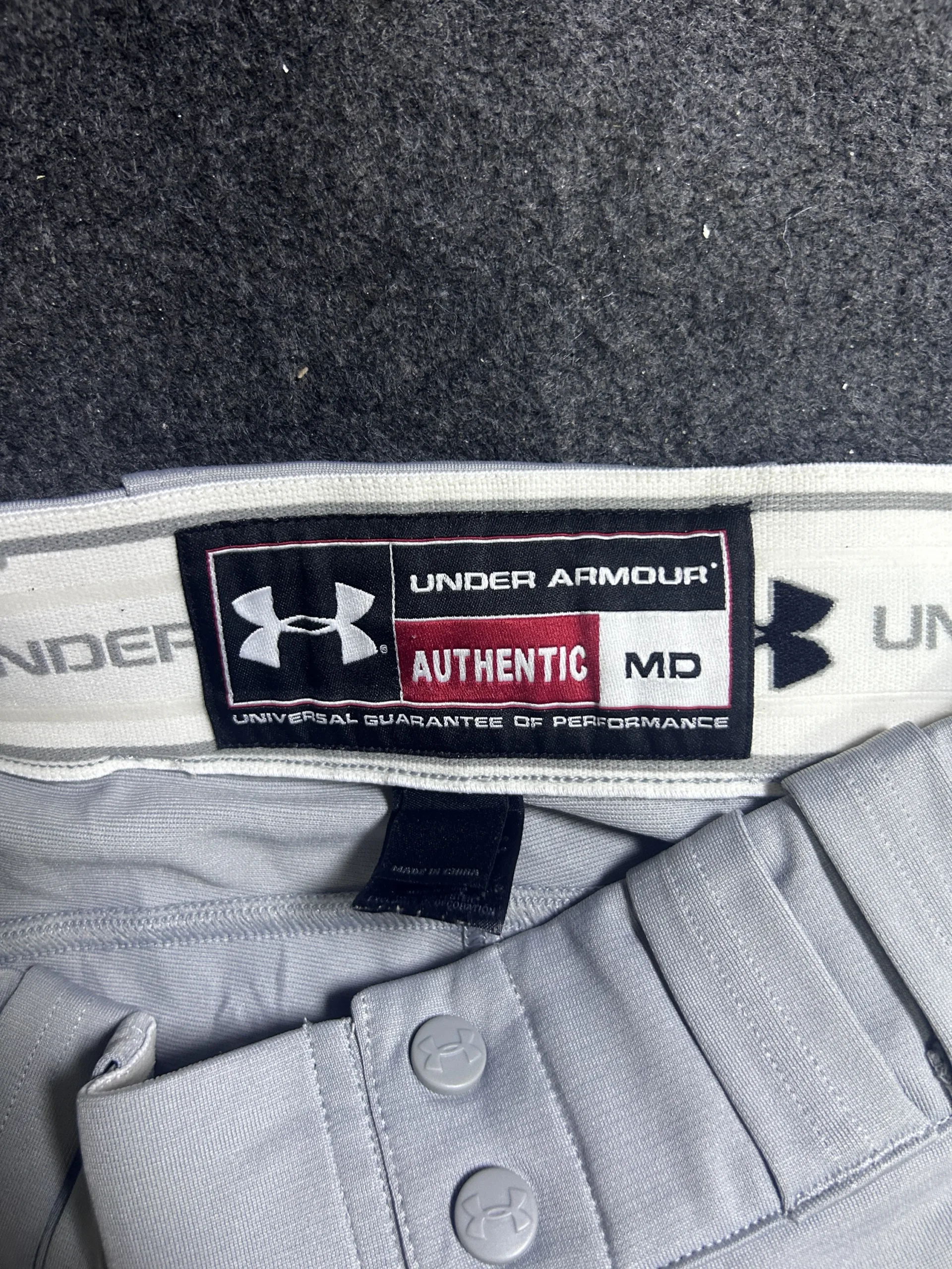 Under Armour Grey Shorts detail view