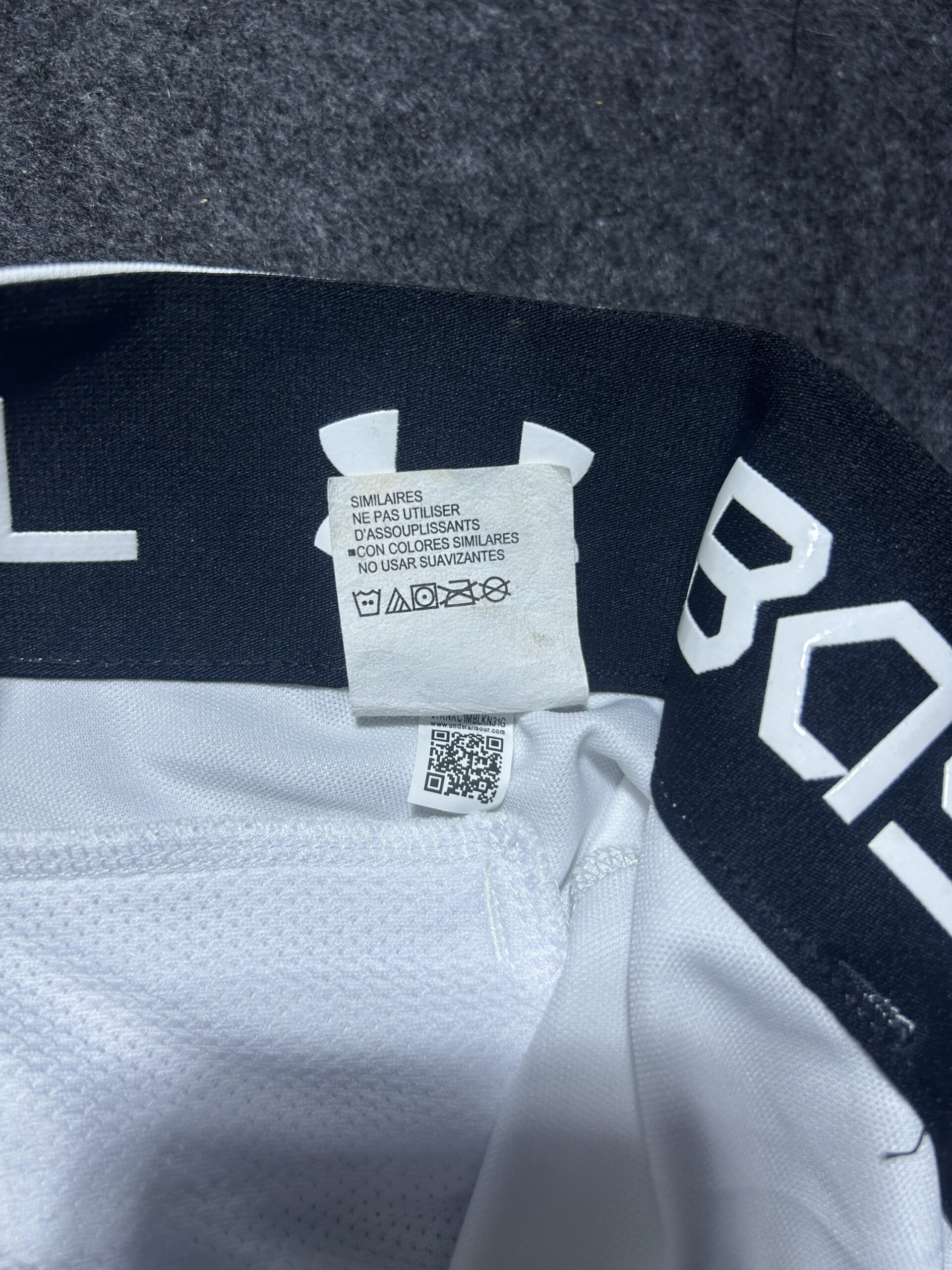 Under Armour White Pants back view