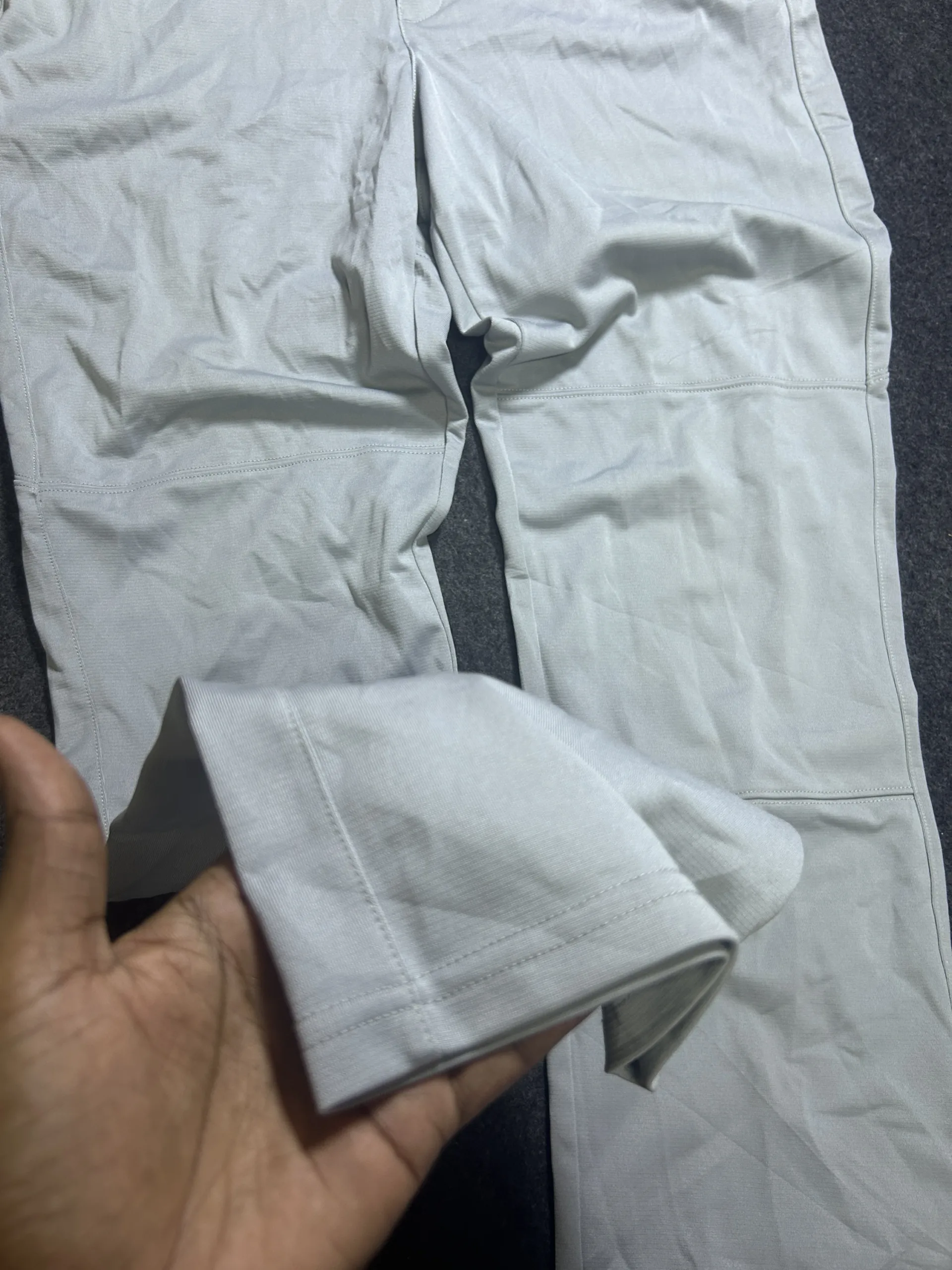 Under Armour Grey Trousers back view