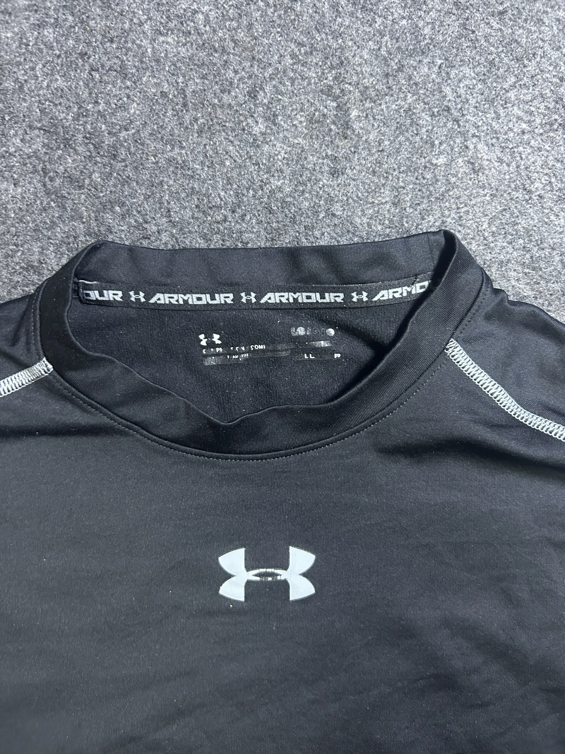 Under Armour Black Shirt back view
