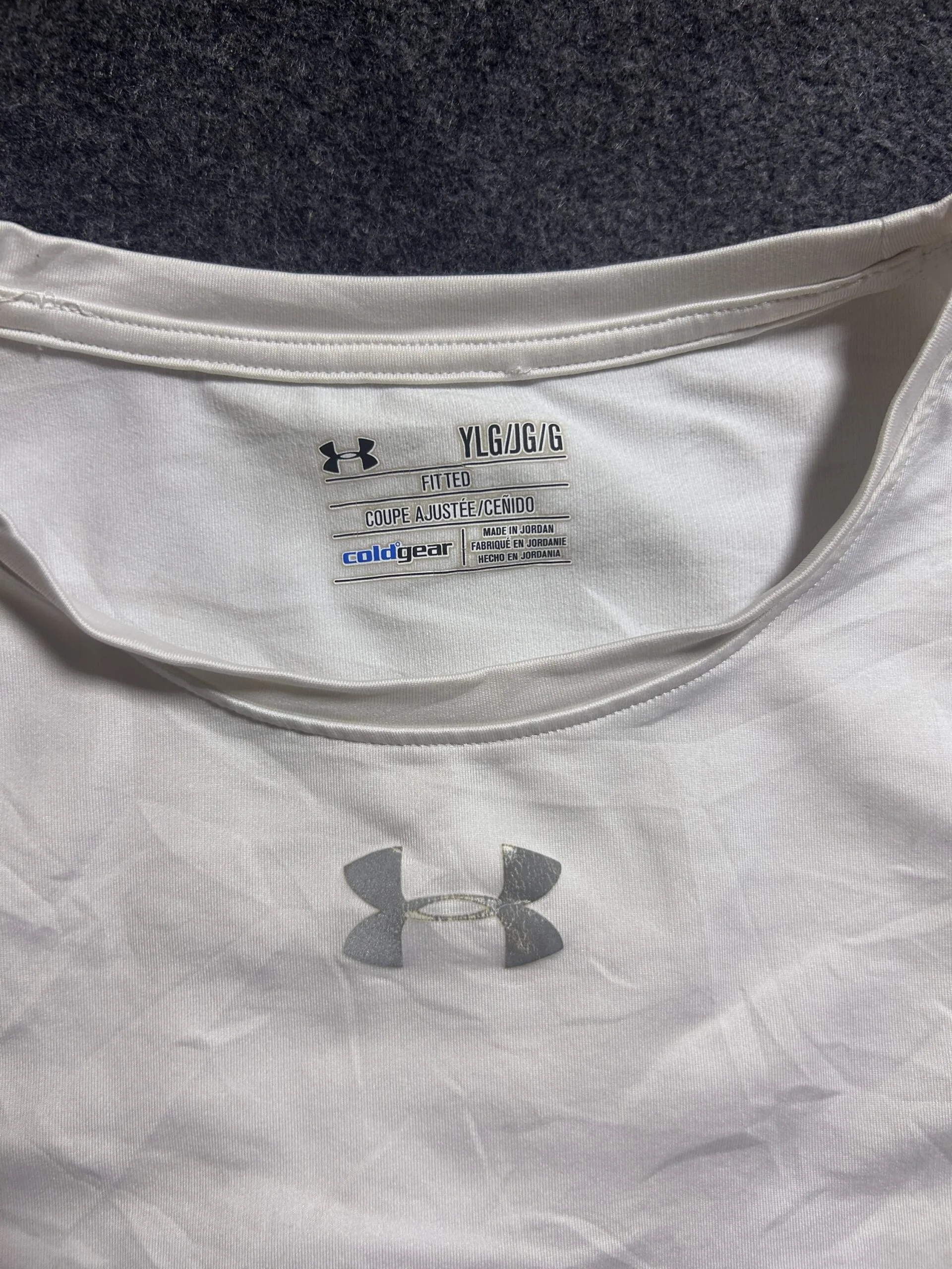 Under Armour White simple alternate view