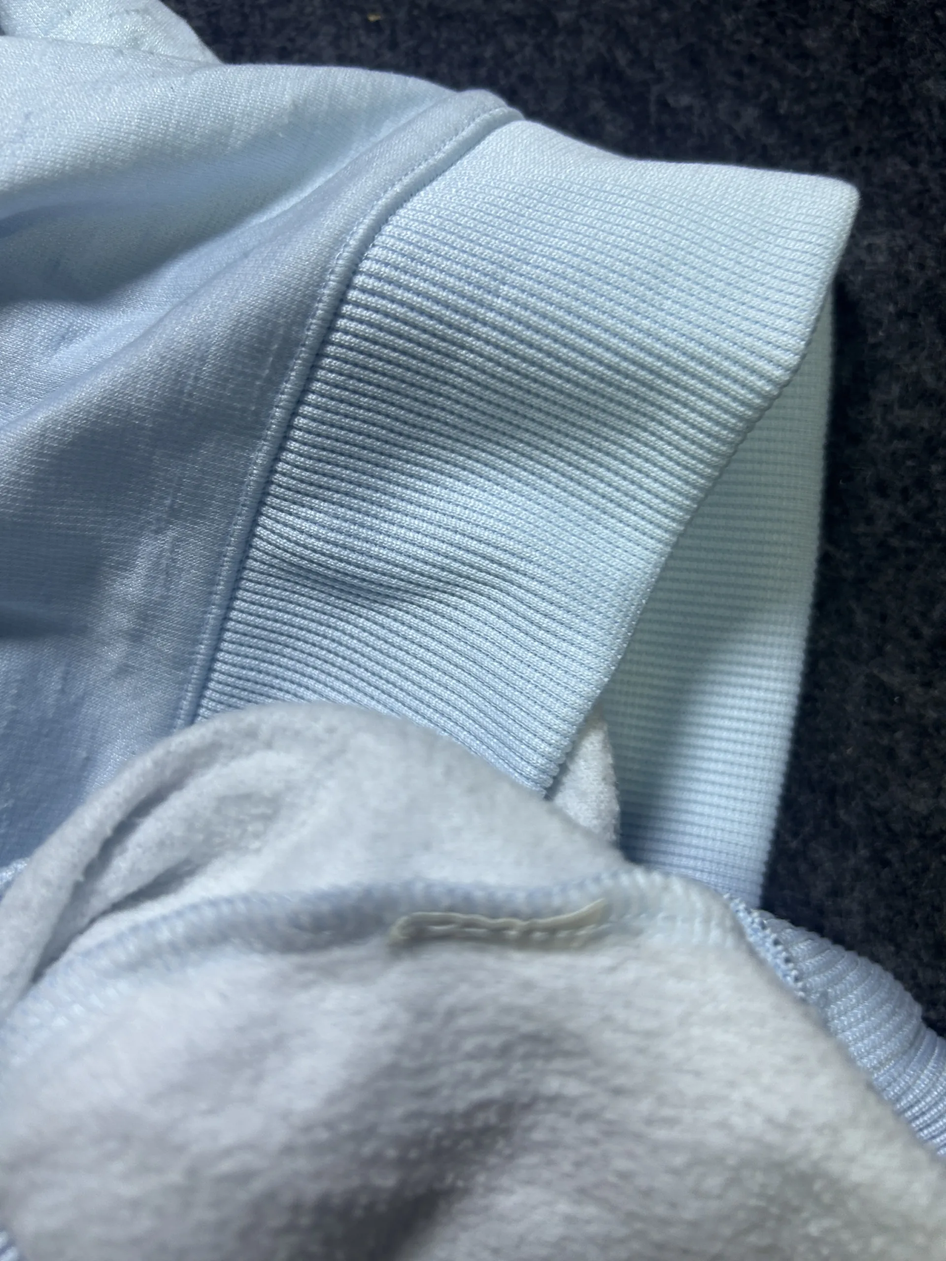 Under Armour Blue Hoodie back view
