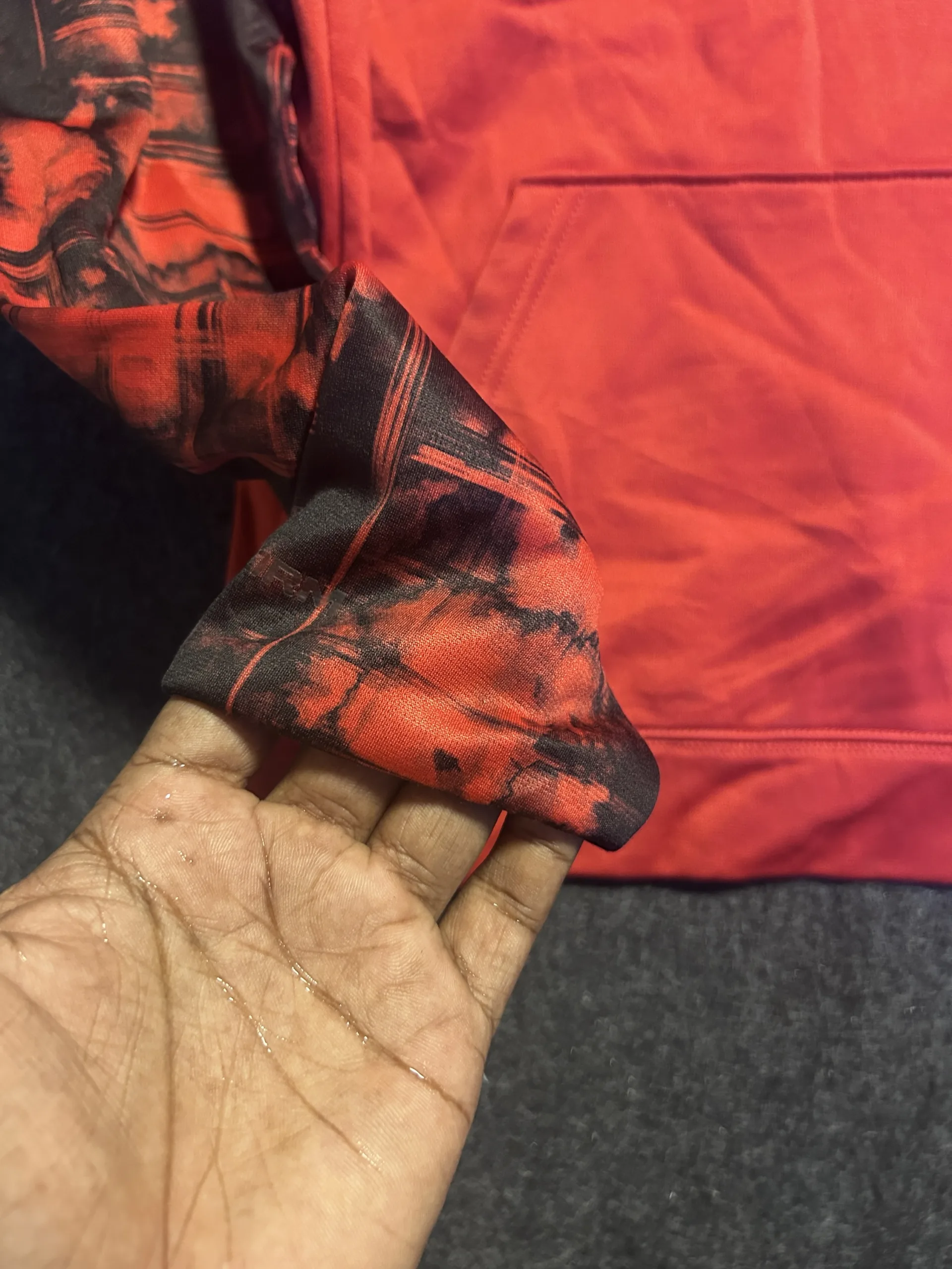 Under Armour Black Hoodie detail view