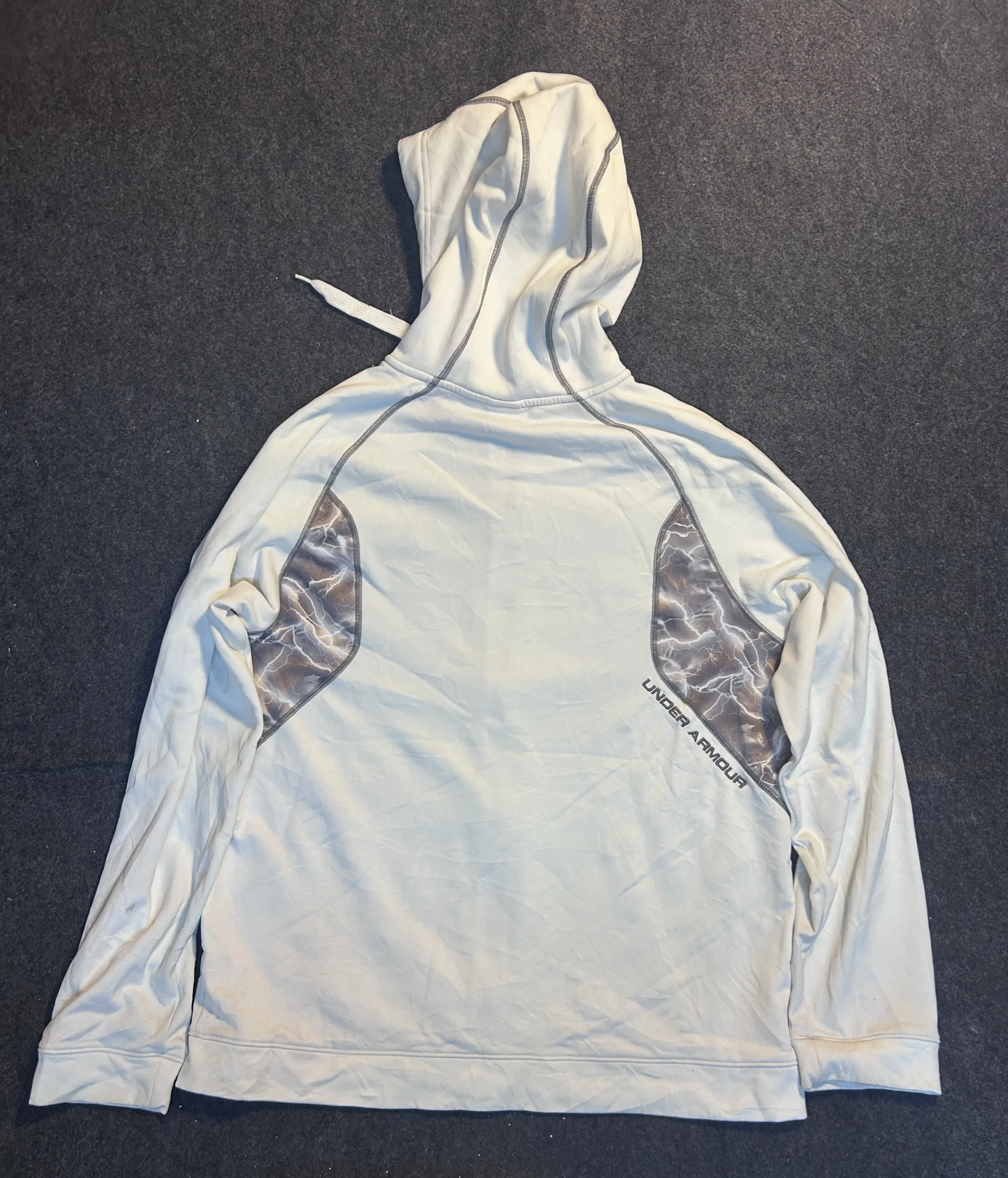Under Armour White Hoodie alternate view