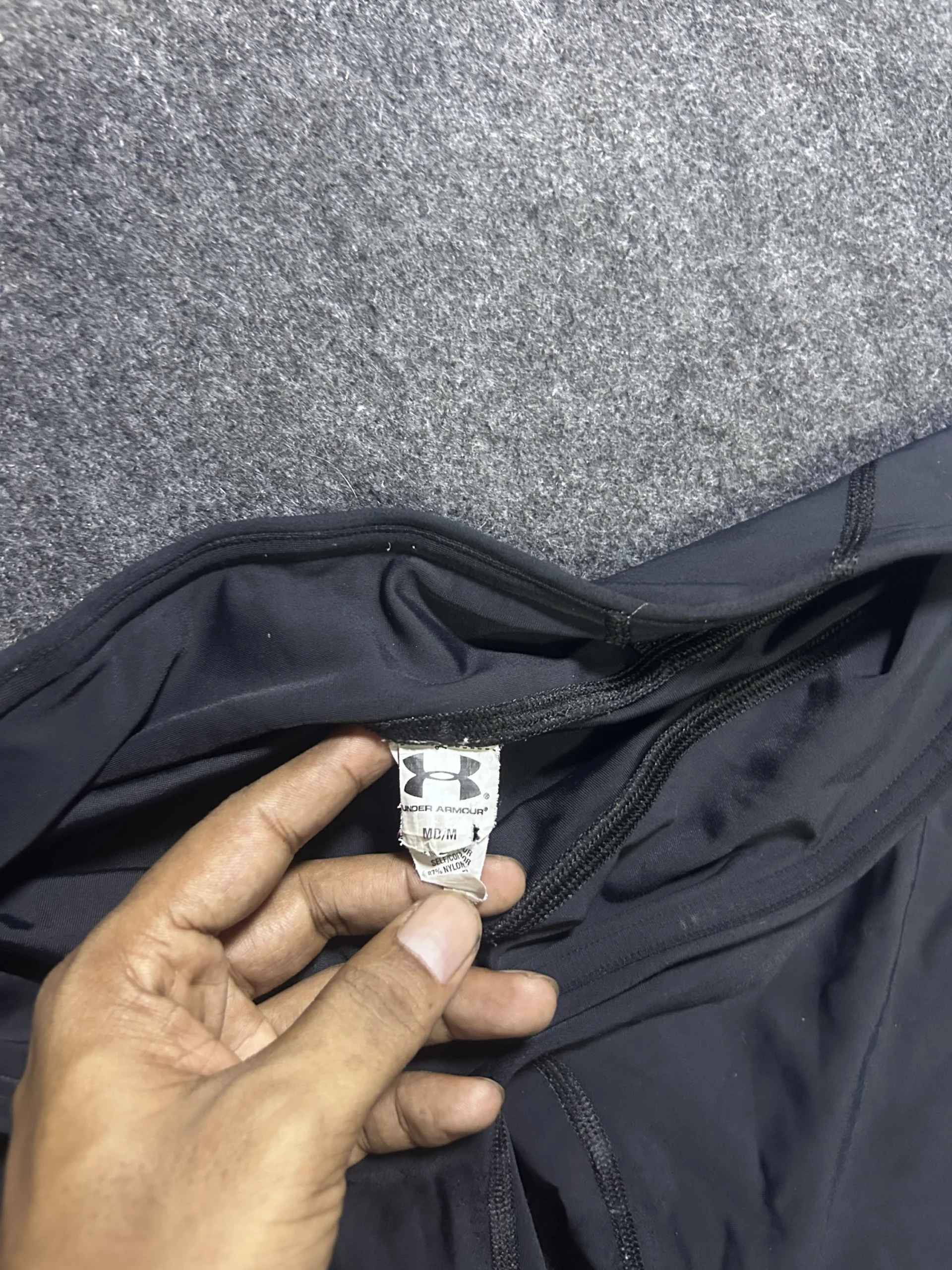 Under Armour Black Training Shorts detail view