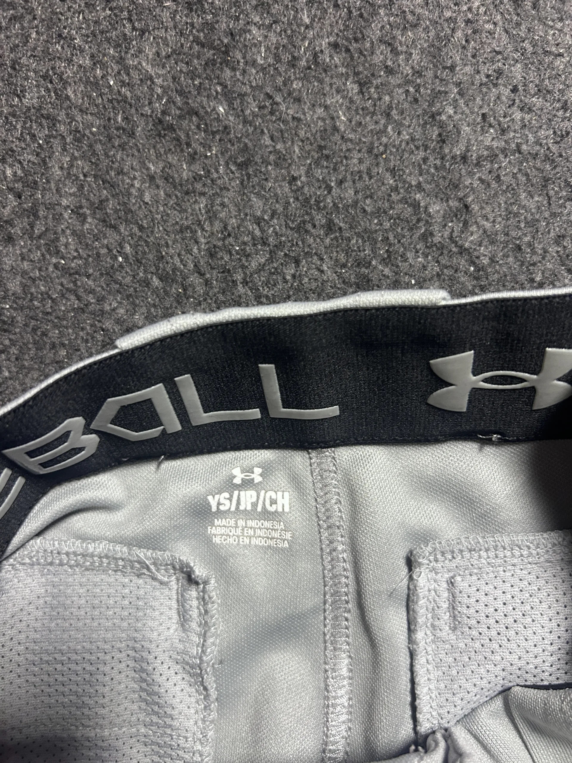 Under Armour Grey Shorts detail view