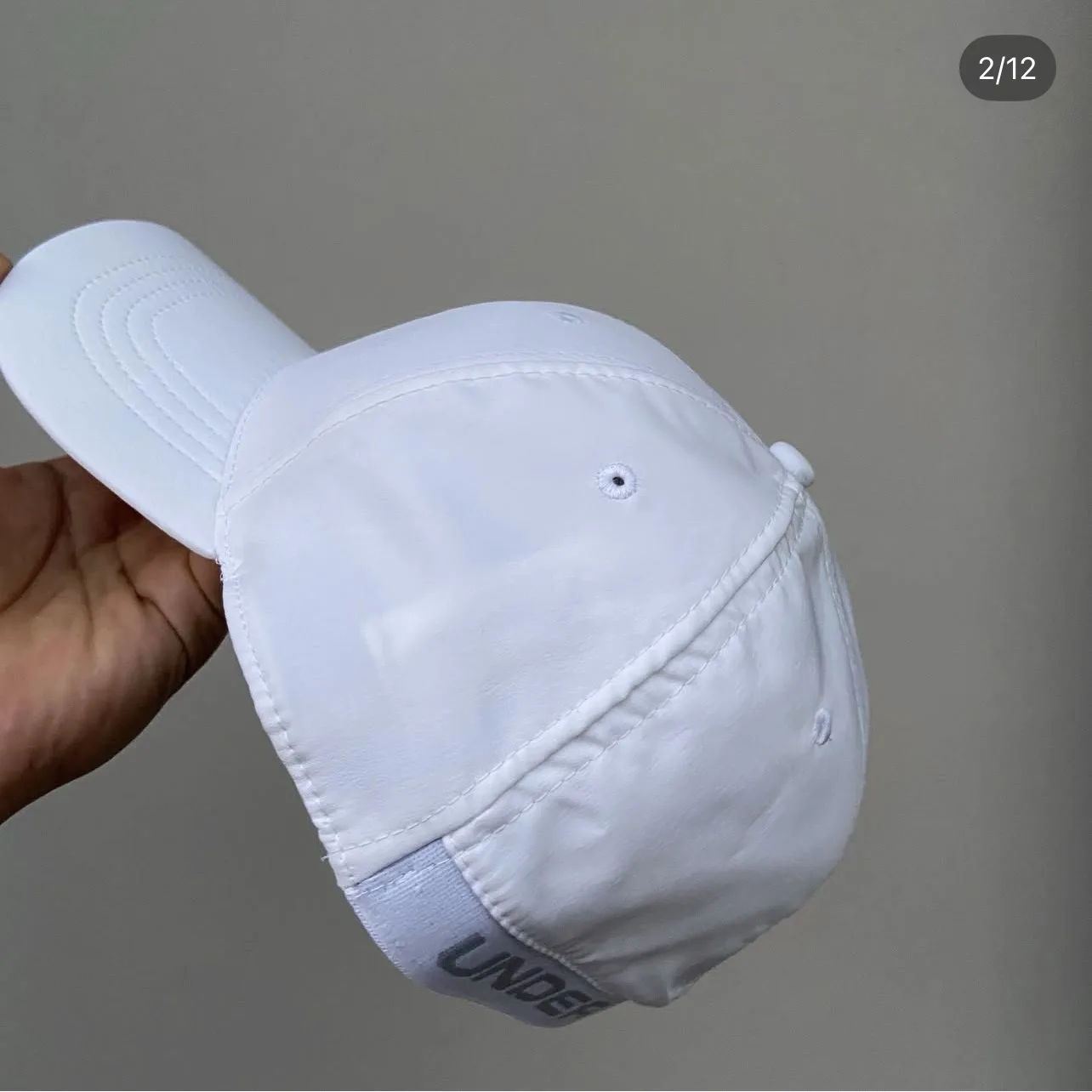 Under Armour White simple alternate view