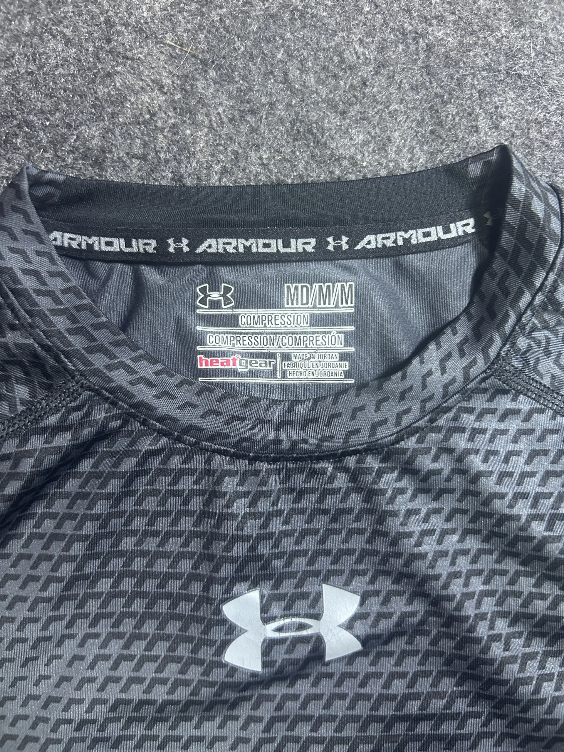 Under Armour Black T-Shirt back view