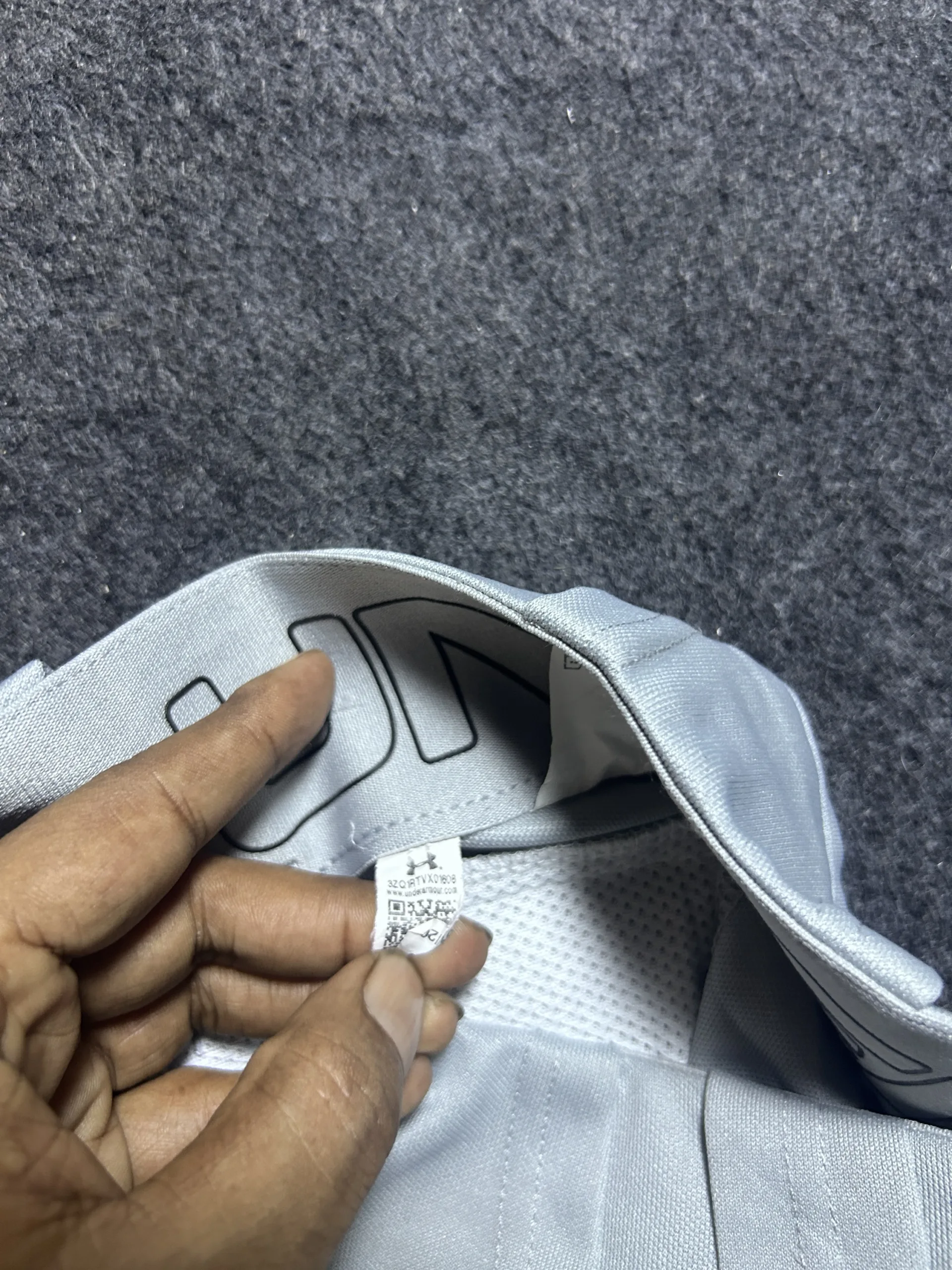 Under Armour Grey Shorts back view
