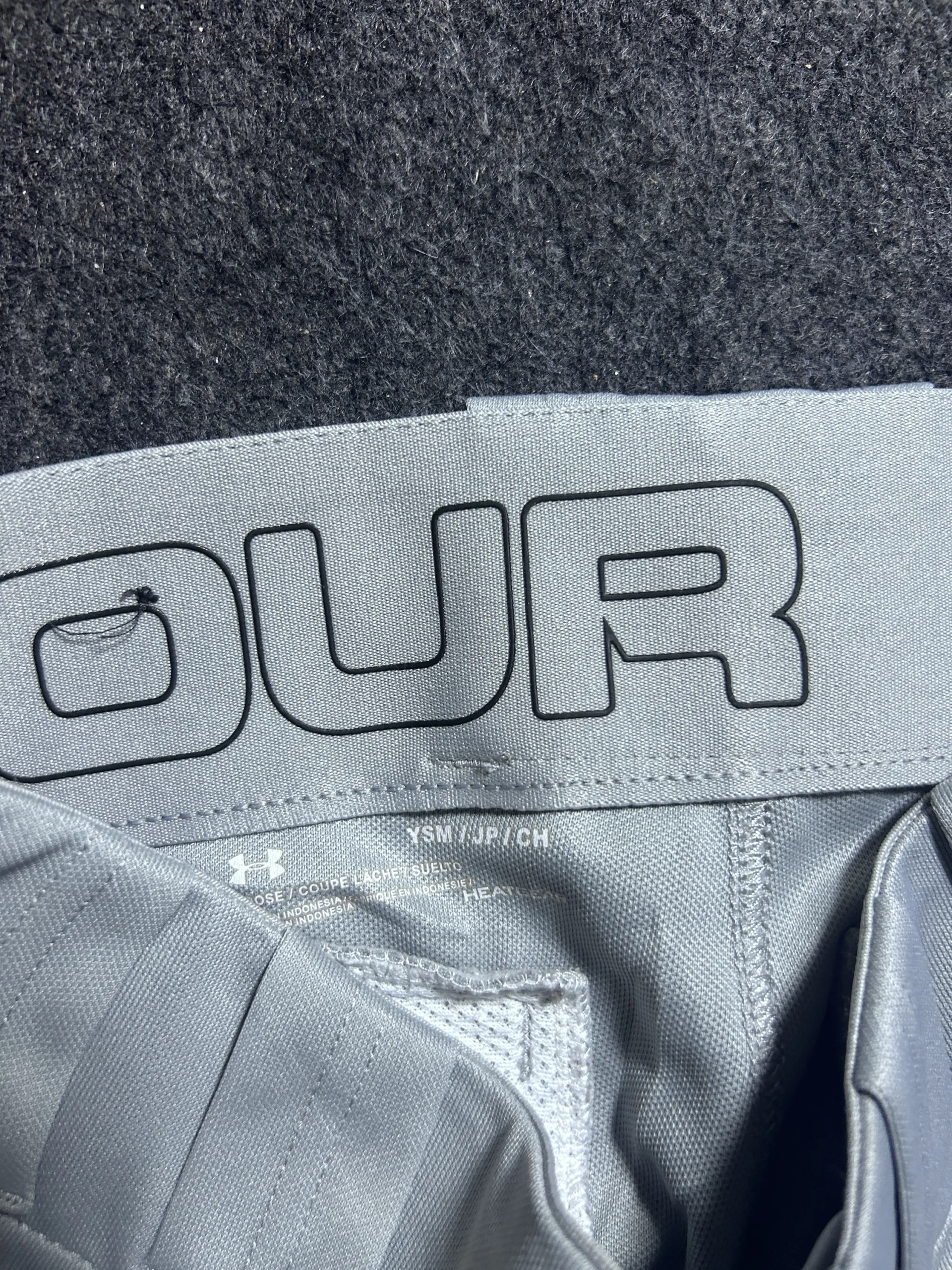Under Armour Grey Shorts detail view
