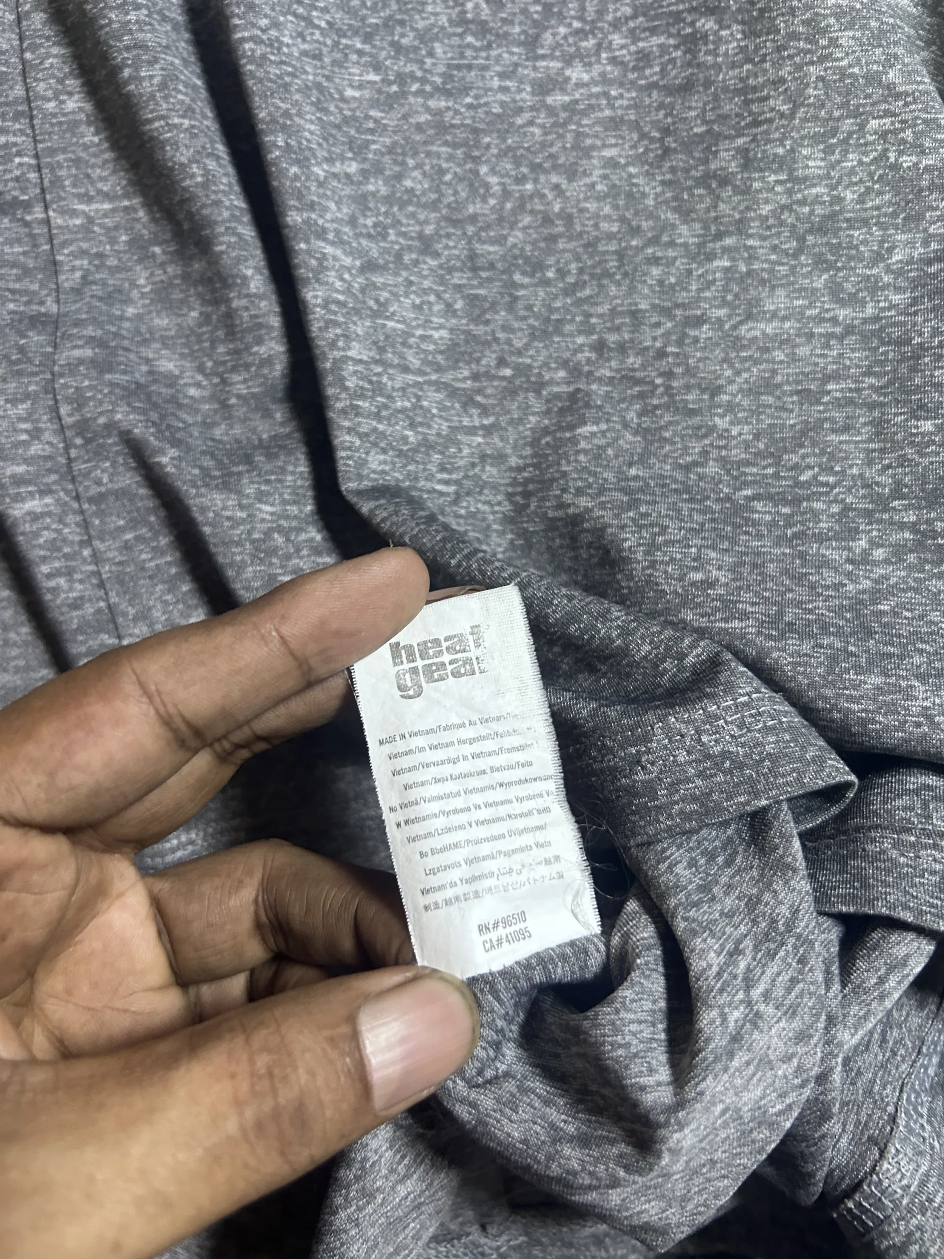 Under Armour Grey T-Shirt alternate view