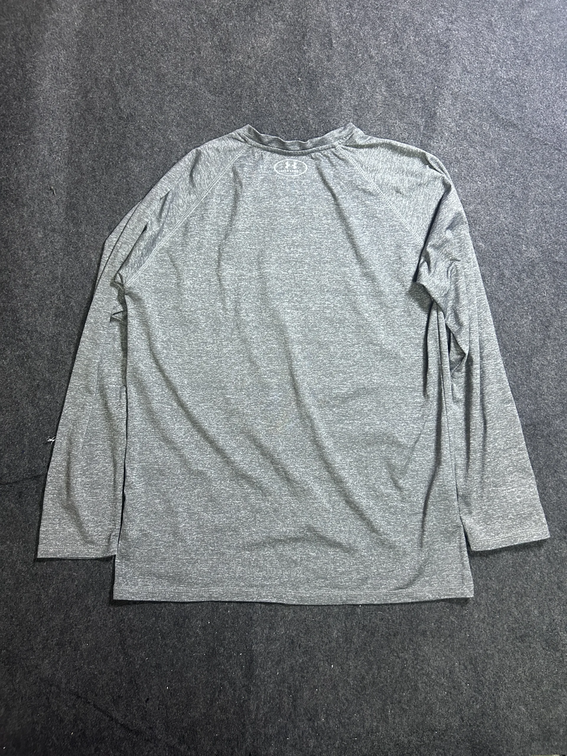 Under Armour Grey T-Shirt back view
