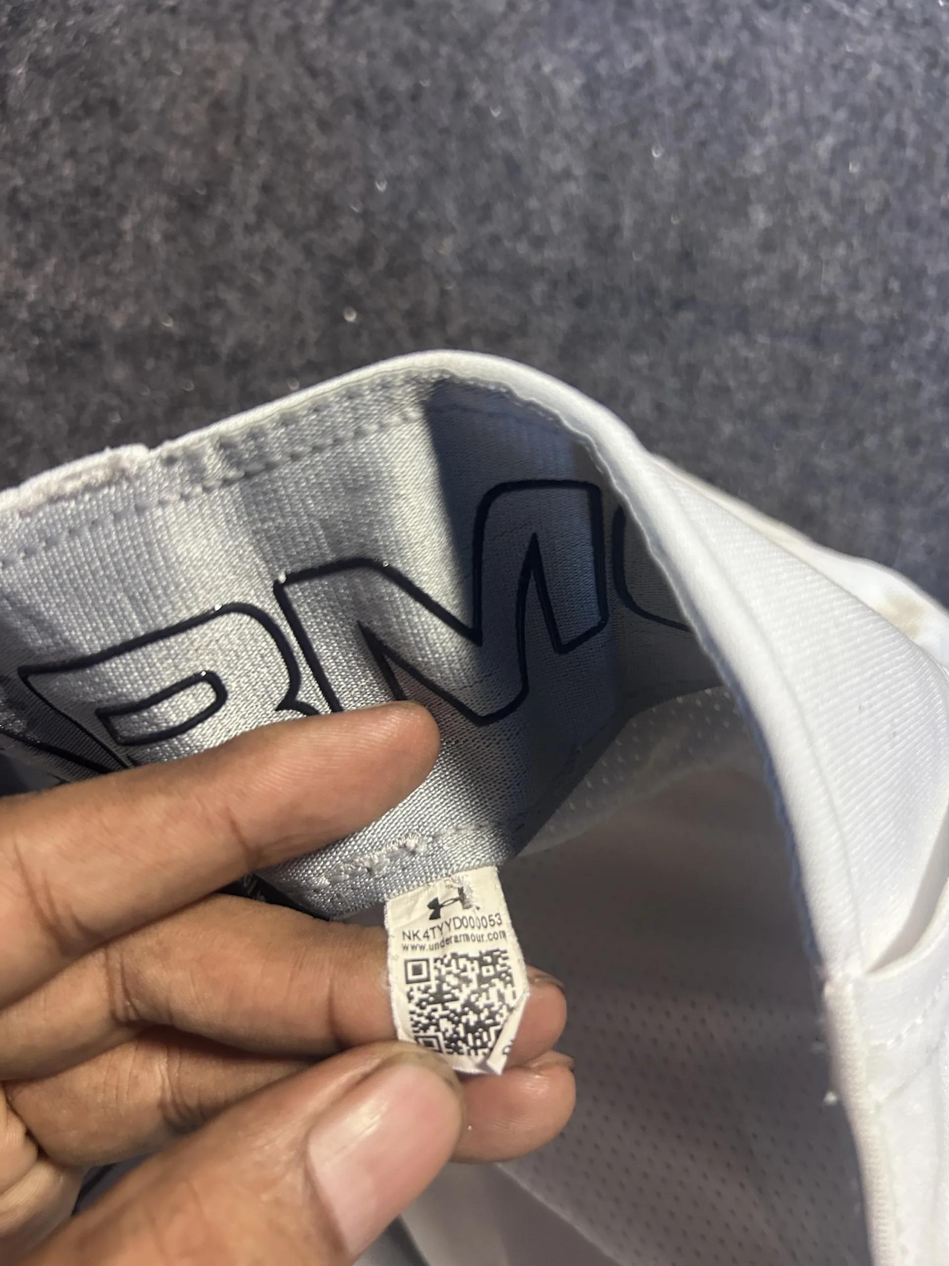 Under Armour White Pants back view