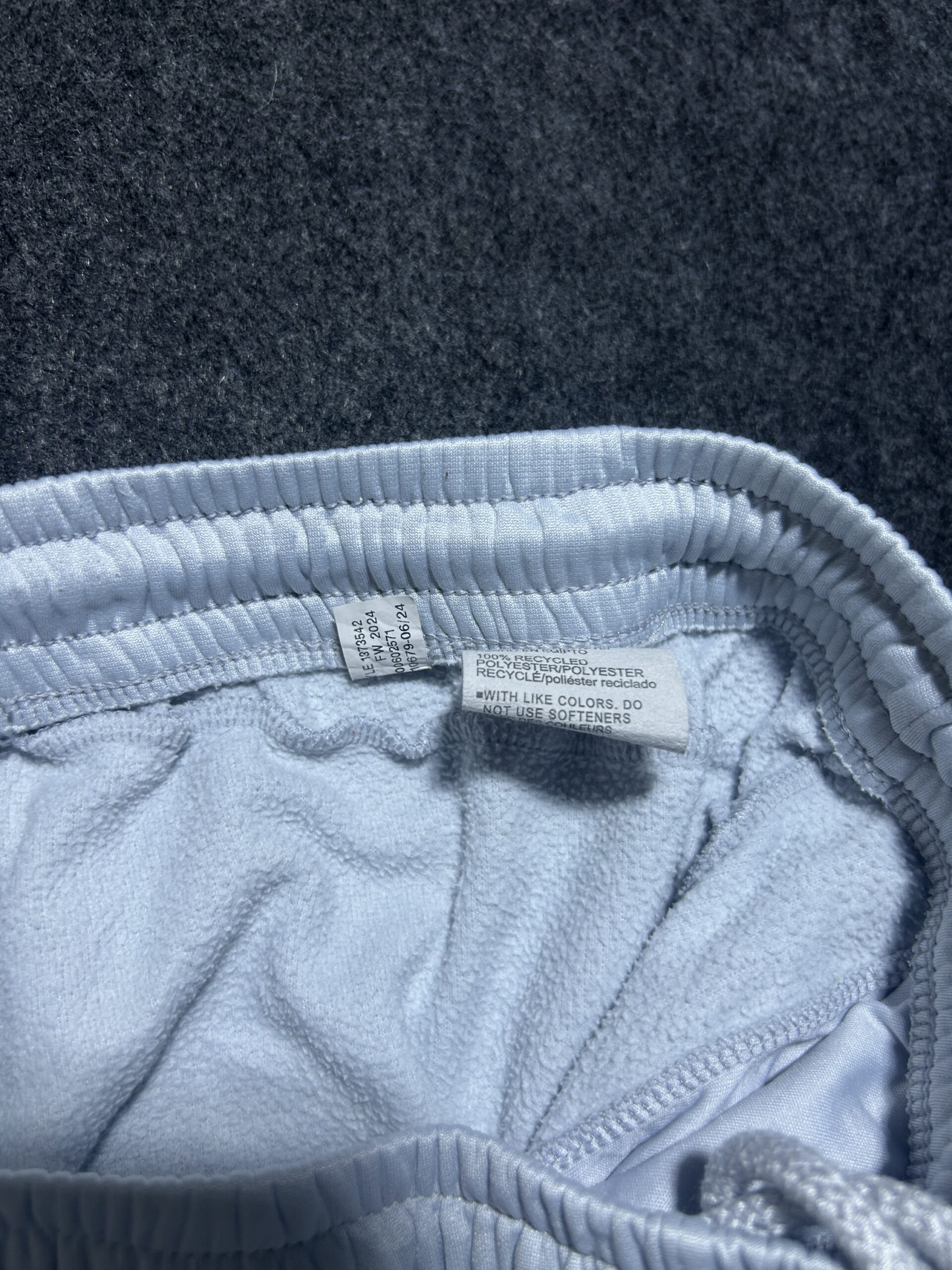 Under Armour Grey Track Pants back view