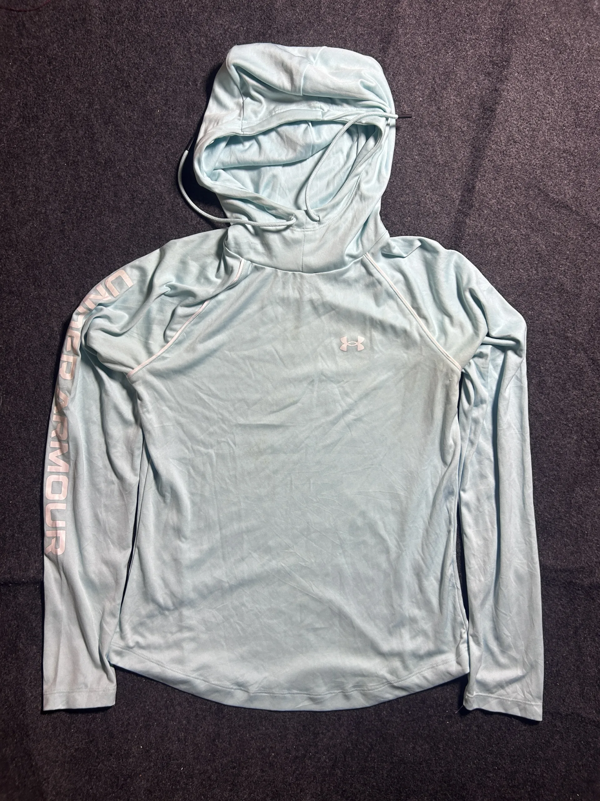 Under Armour Blue Hoodie detail view