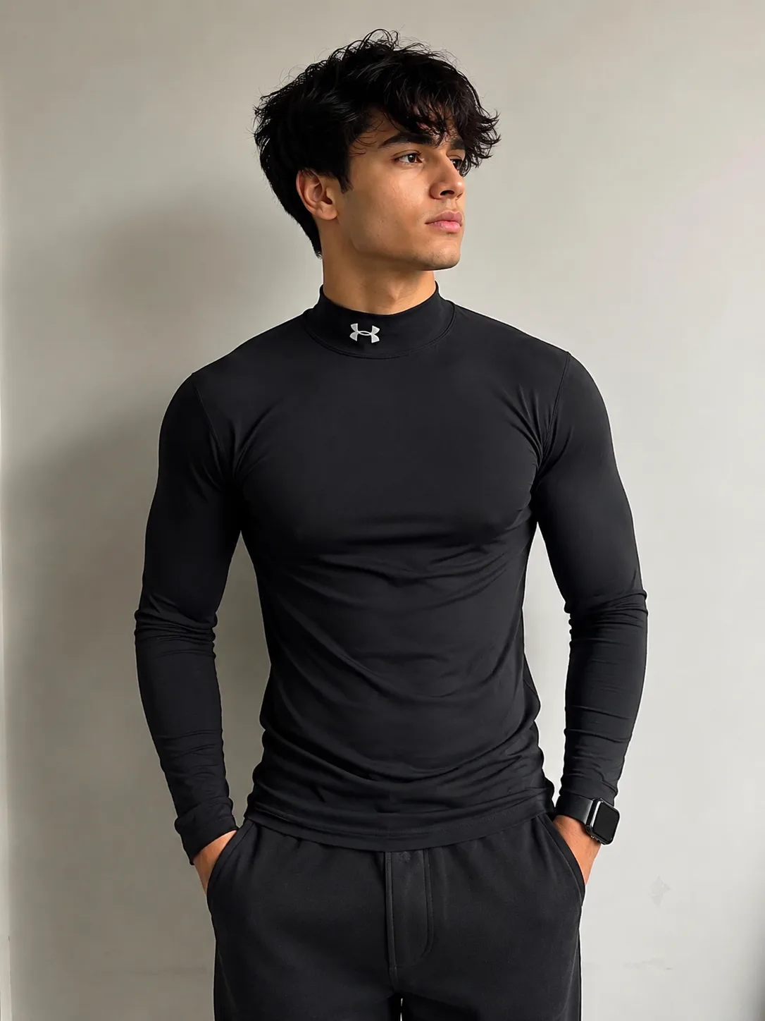 Under Armour Black T-Shirt front view