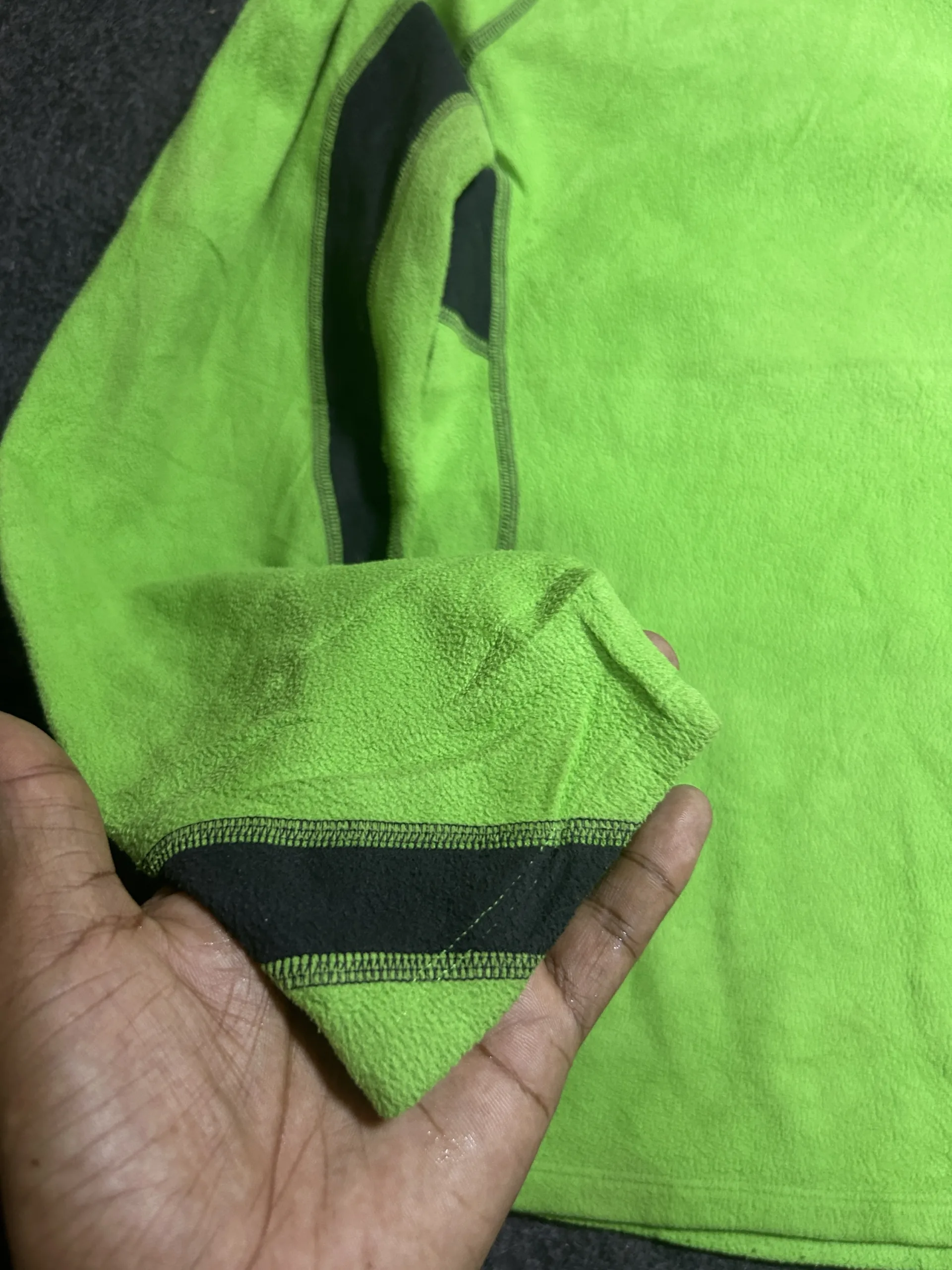 Under Armour Green Sweater back view