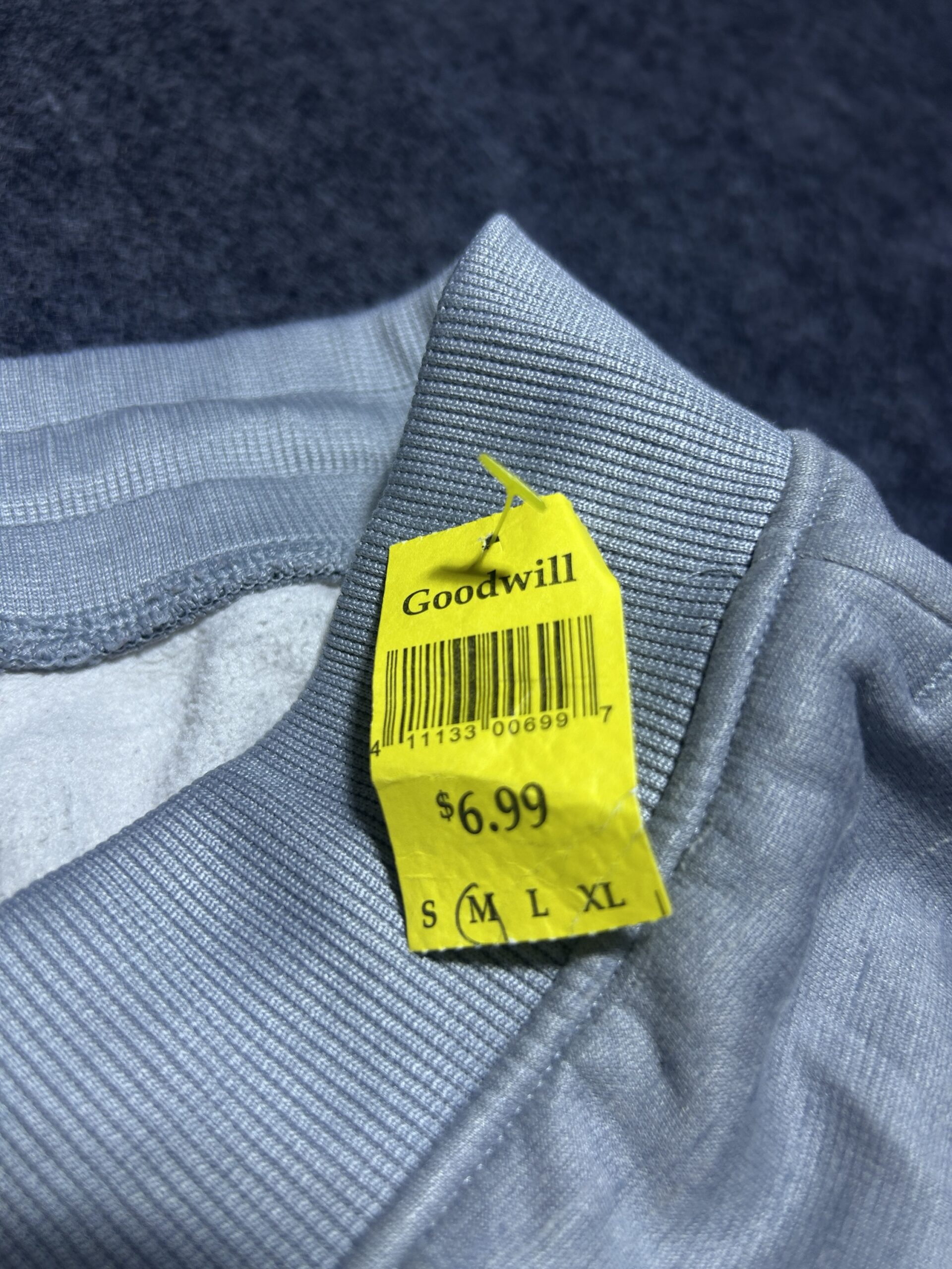 Under Armour Grey Track Pants back view