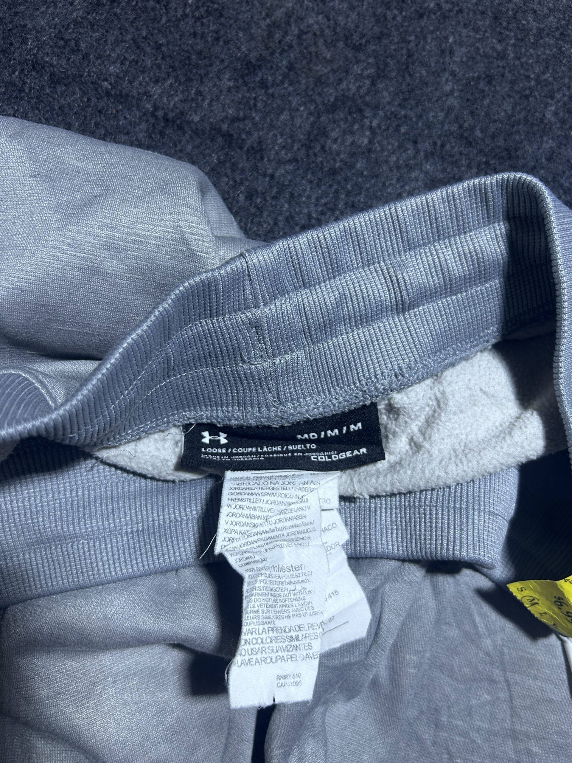 Under Armour Grey Track Pants detail view