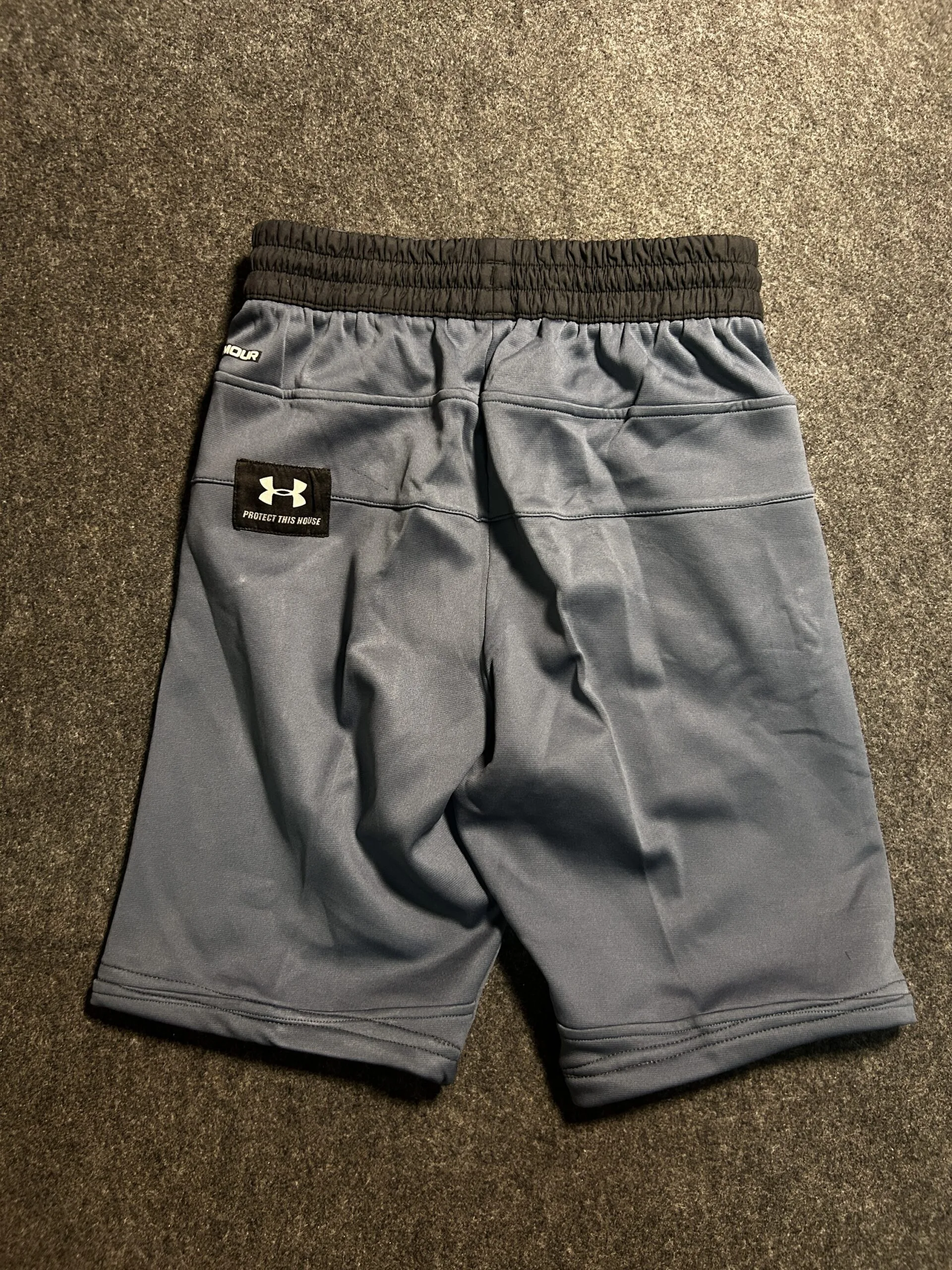 Under Armour Blue Shorts detail view