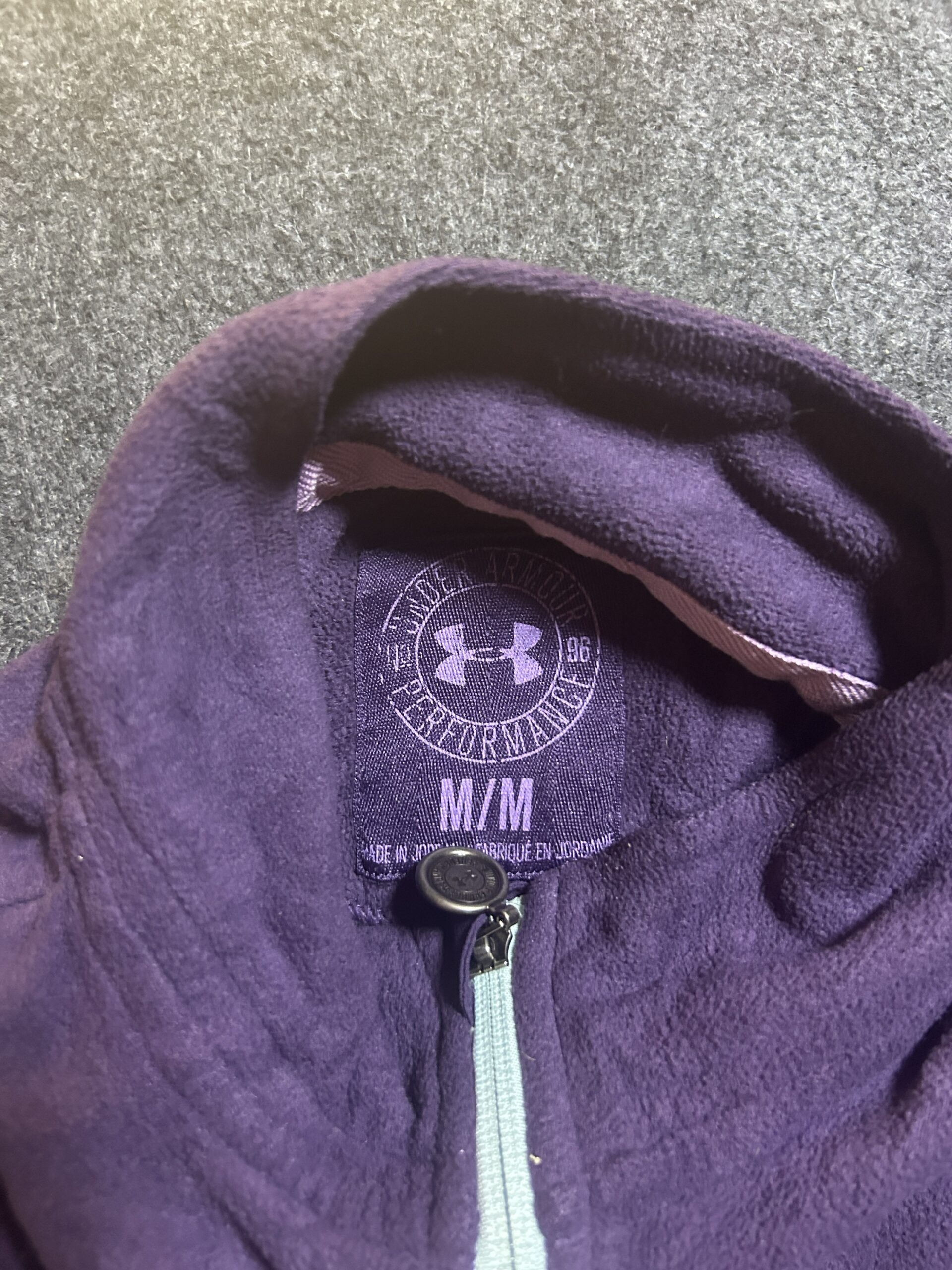 Under Armour Purple Sweatshirt back view