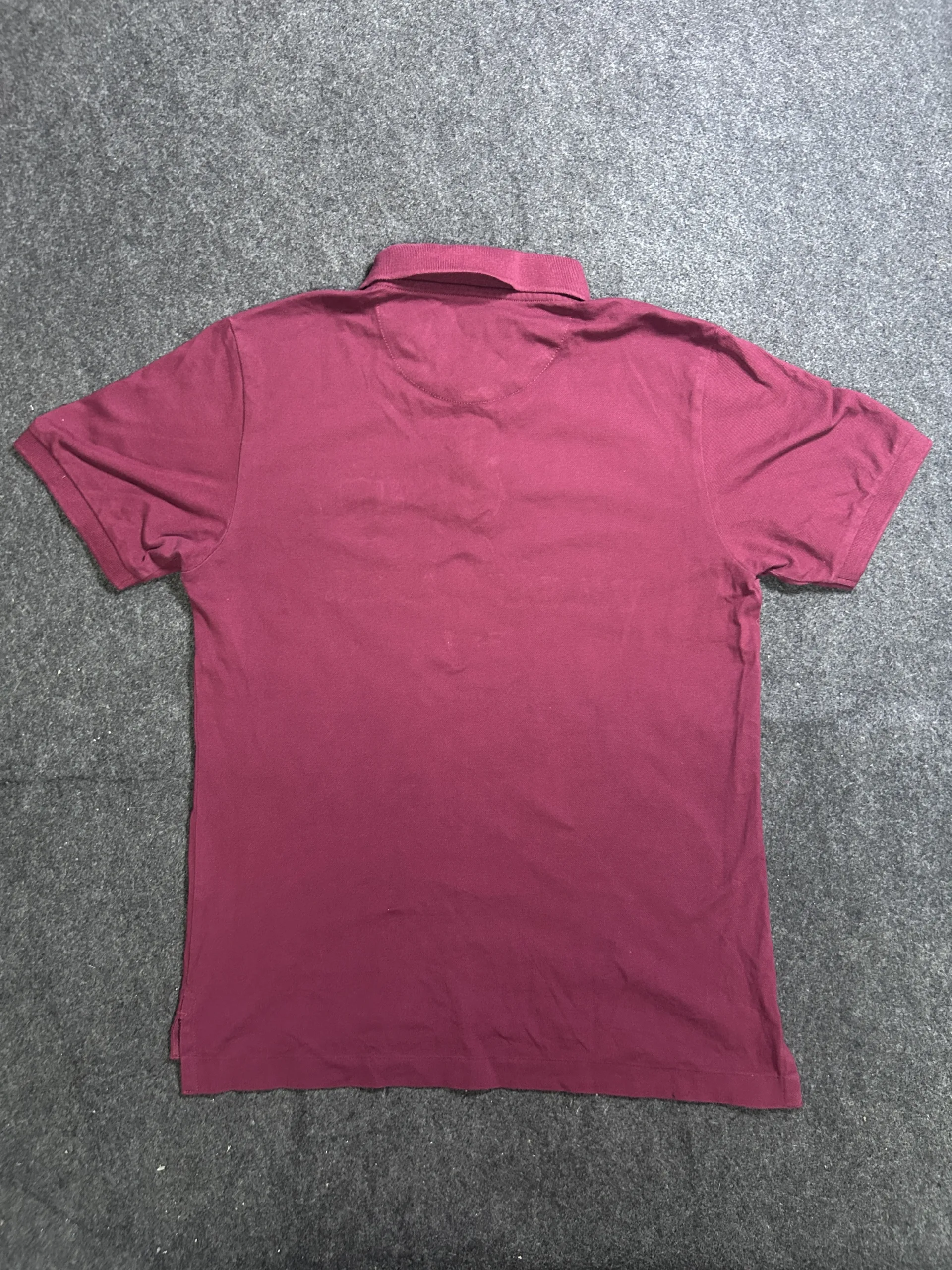 U.S. Polo Assn. Maroon Polo Shirt detail view