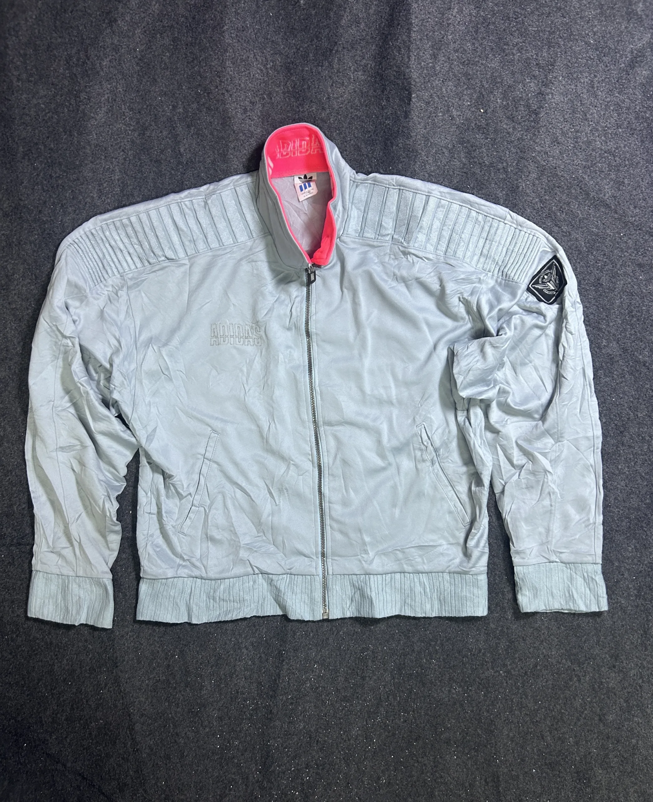 Adidas Grey Track Jacket alternate view