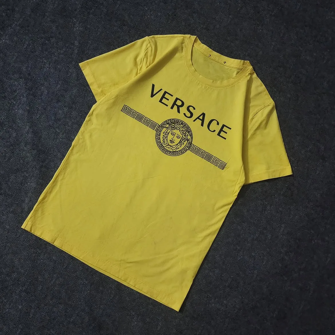 Yellow T-Shirt back view