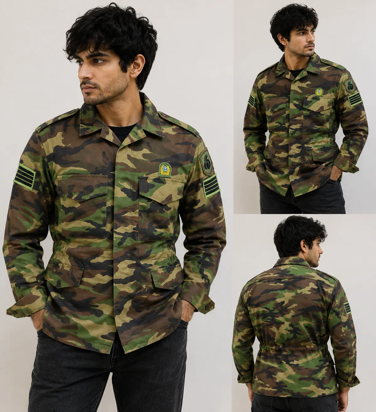 Jacket front view
