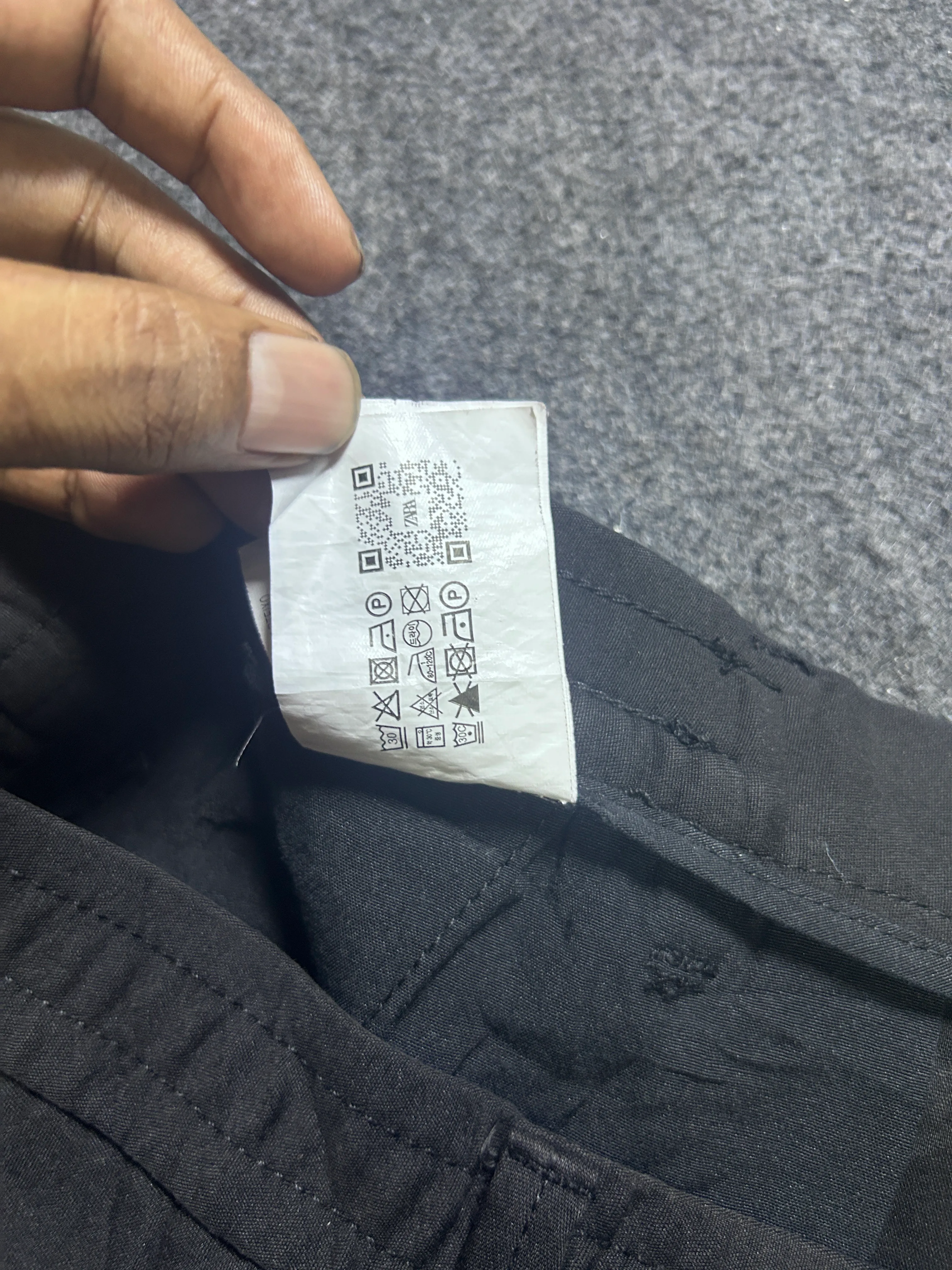 Zara Black Trousers alternate view