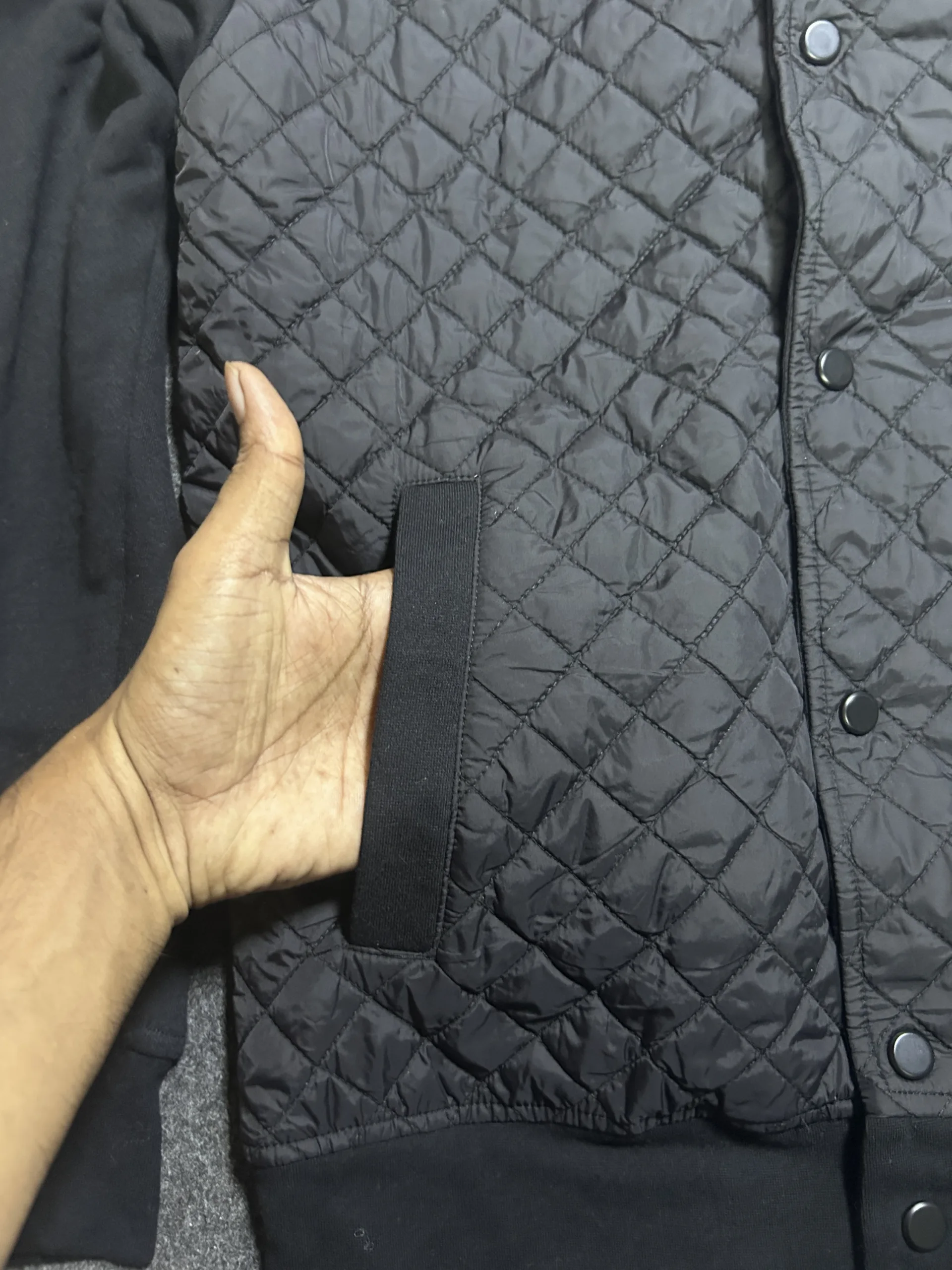 Zara Black Jacket back view