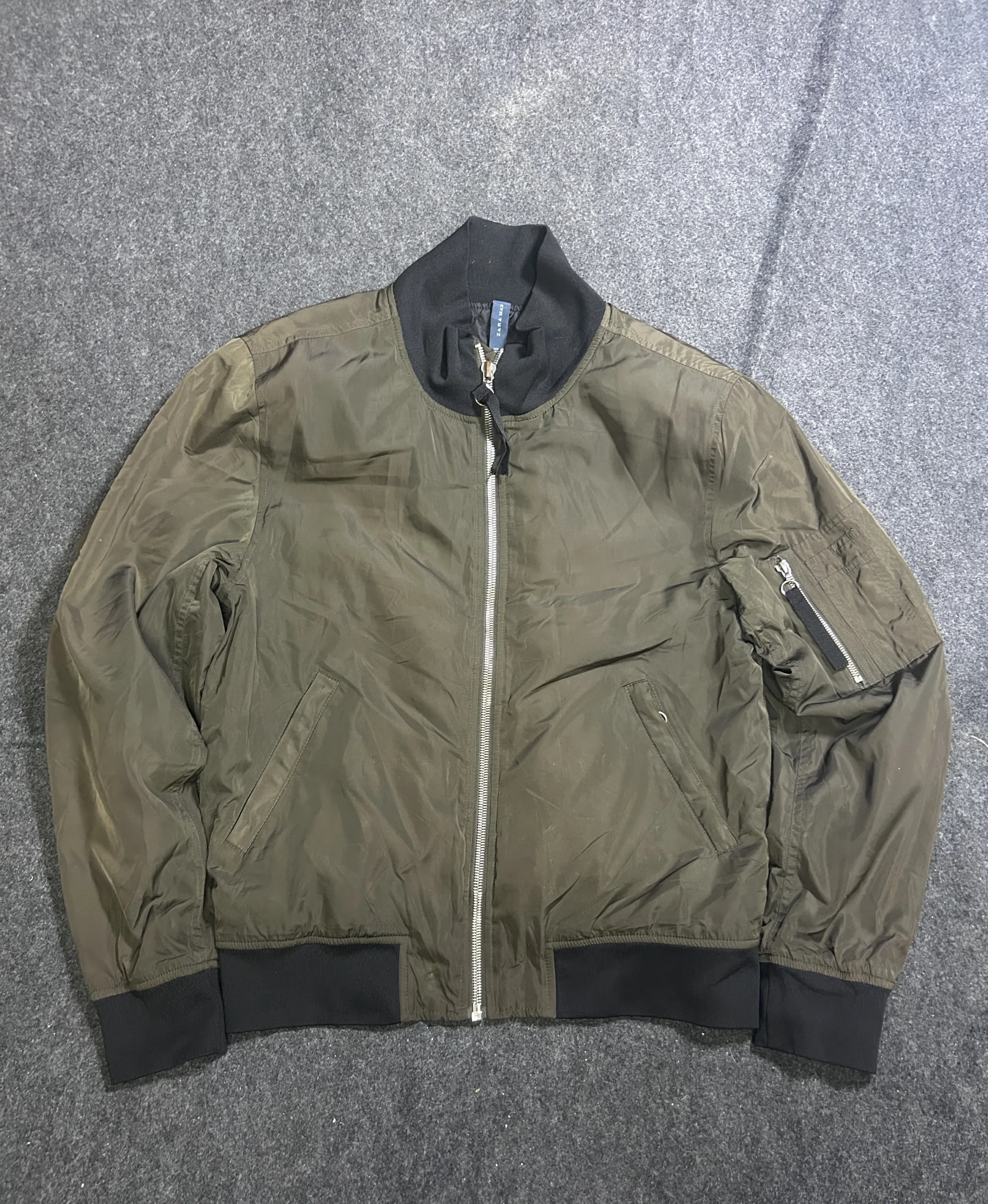 Zara Green Jacket alternate view