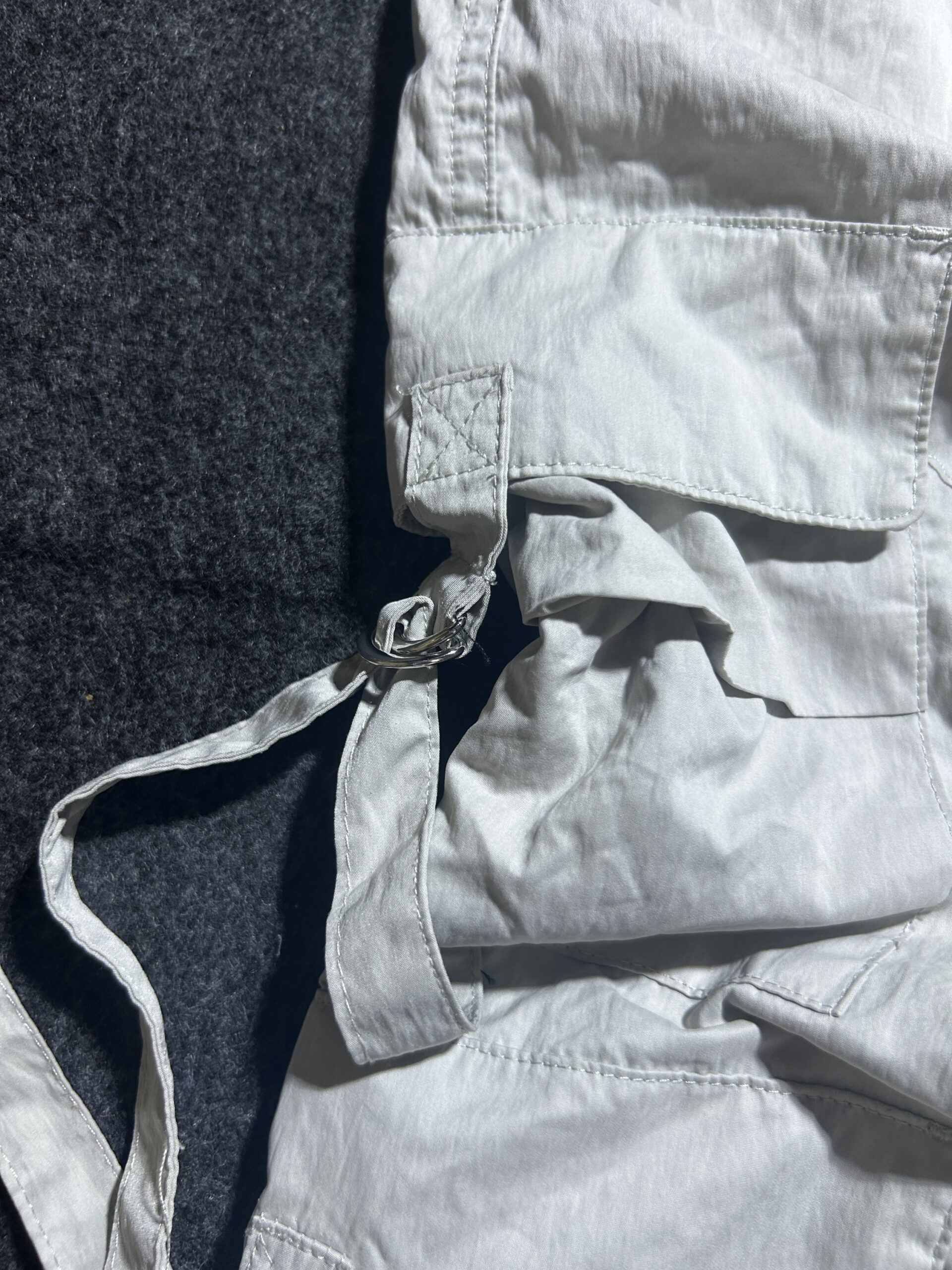 Zara White Pants back view