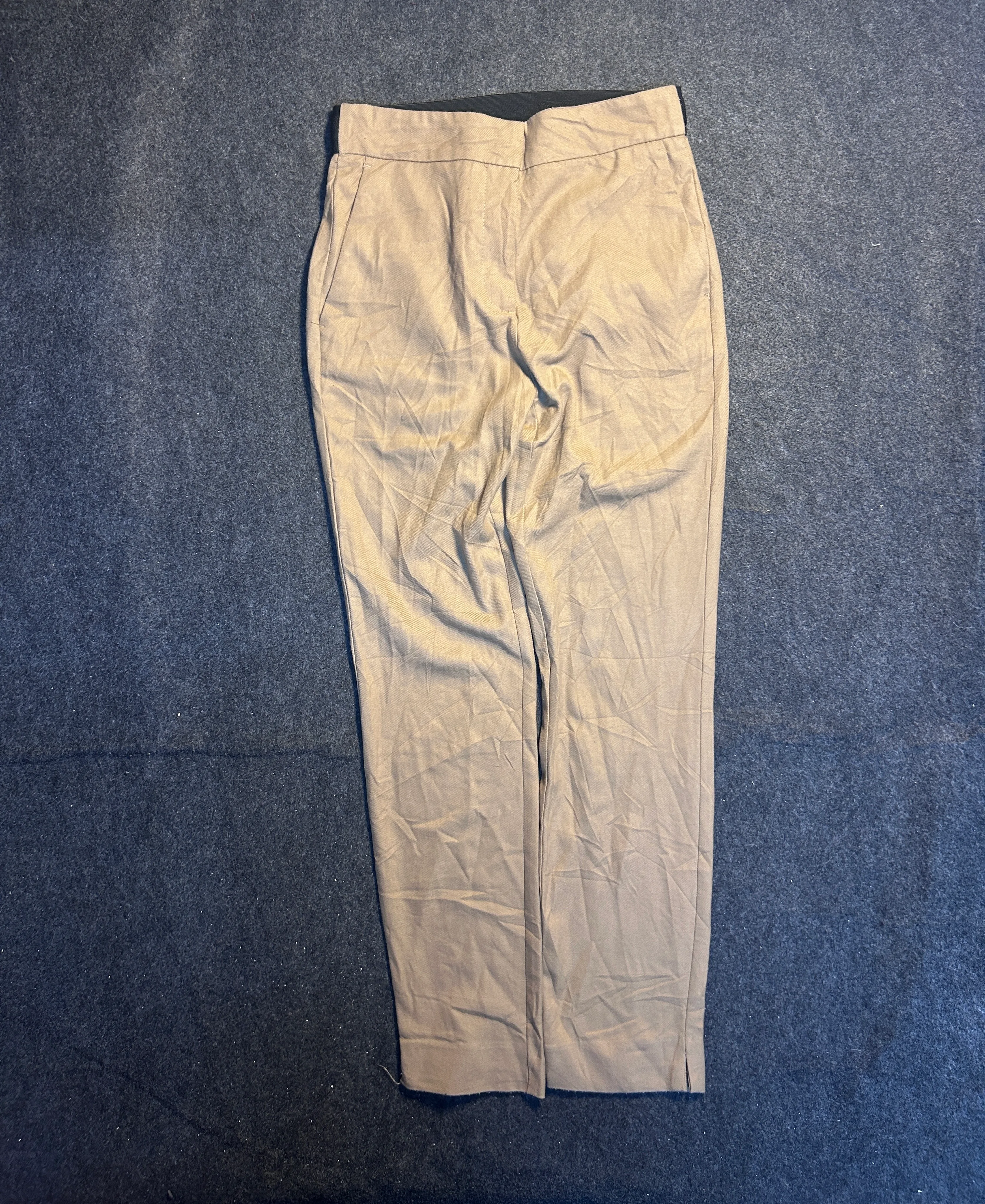 Zara Beige Trousers front view