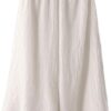 LaovanIn Women's Wide Leg Capri Pants Cotton Cropped Palazzo Trousers Culottes