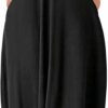 Wolddress Womens 2025 Casual Sleeveless Sundress Plus Size Loose Plain Long Summer Beach Maxi Dress with Pockets S-5X