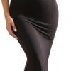 Shapewear Full Slip for Under Dresses Tummy Control Seamless Slip Dress Women Body Shaper Square Neck